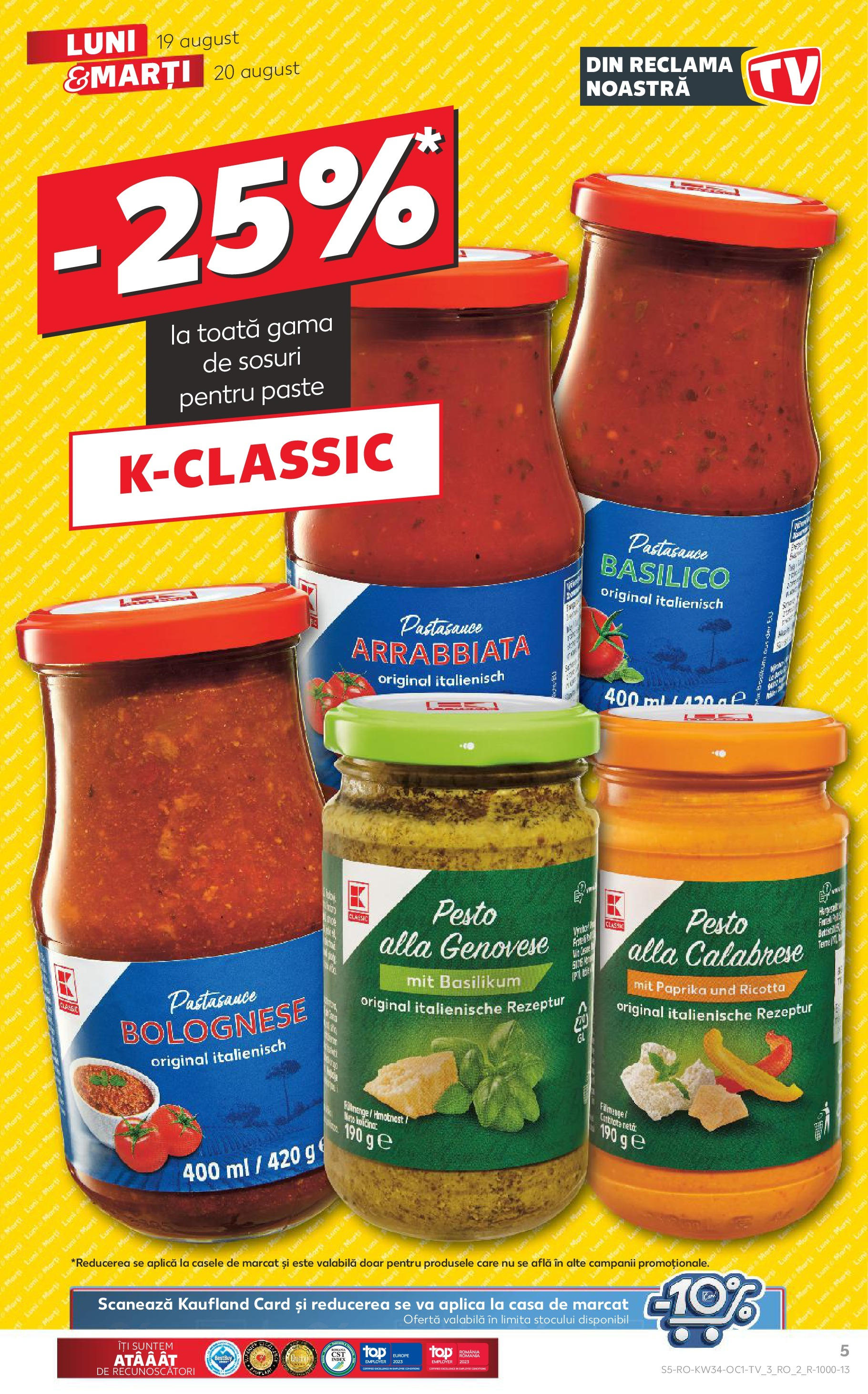 Catalog Kaufland 19 - 20 August 2024 | Pagina 5