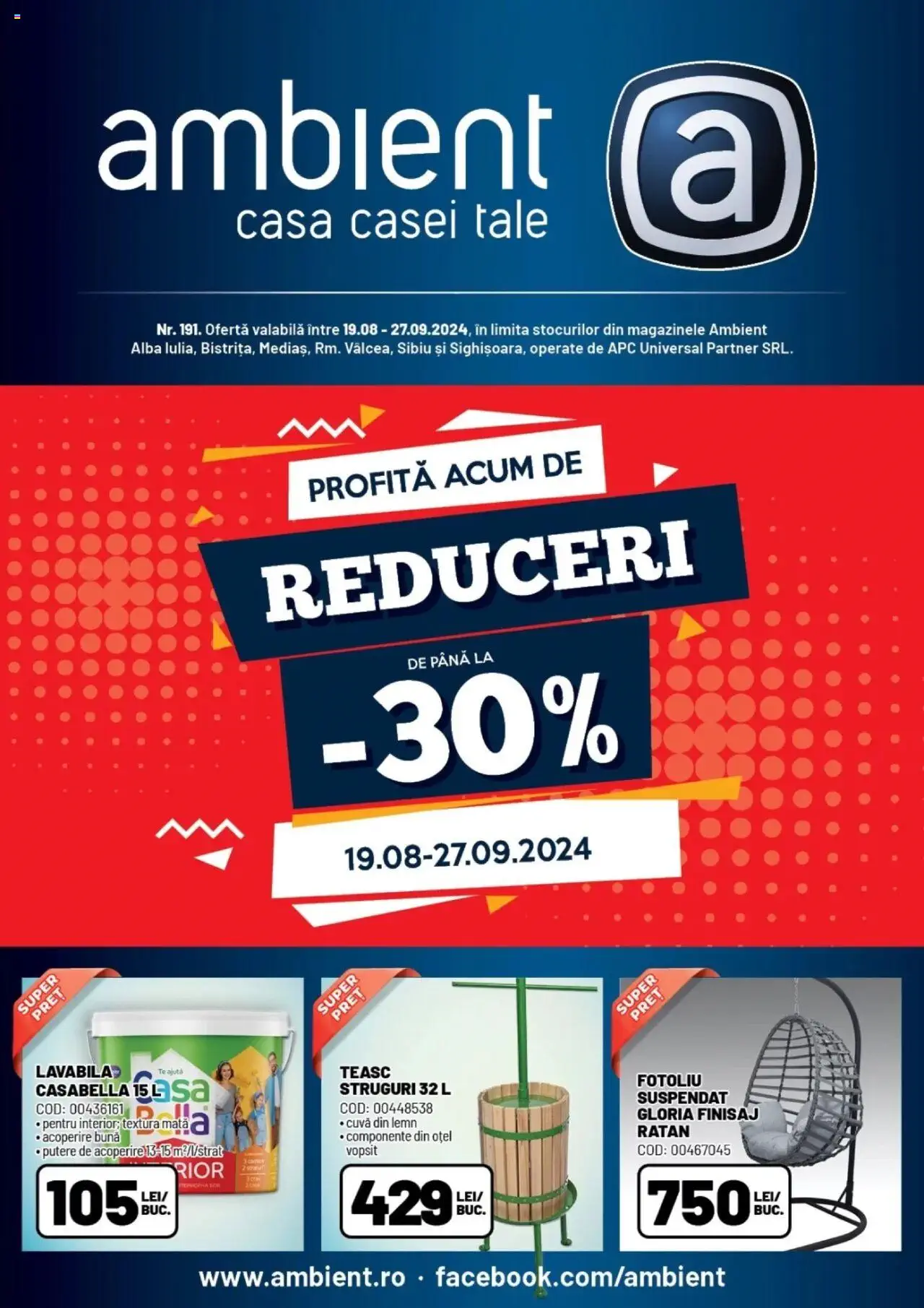 Catalog Ambient 19 August - 27 Septembrie 2024 | Pagina 1