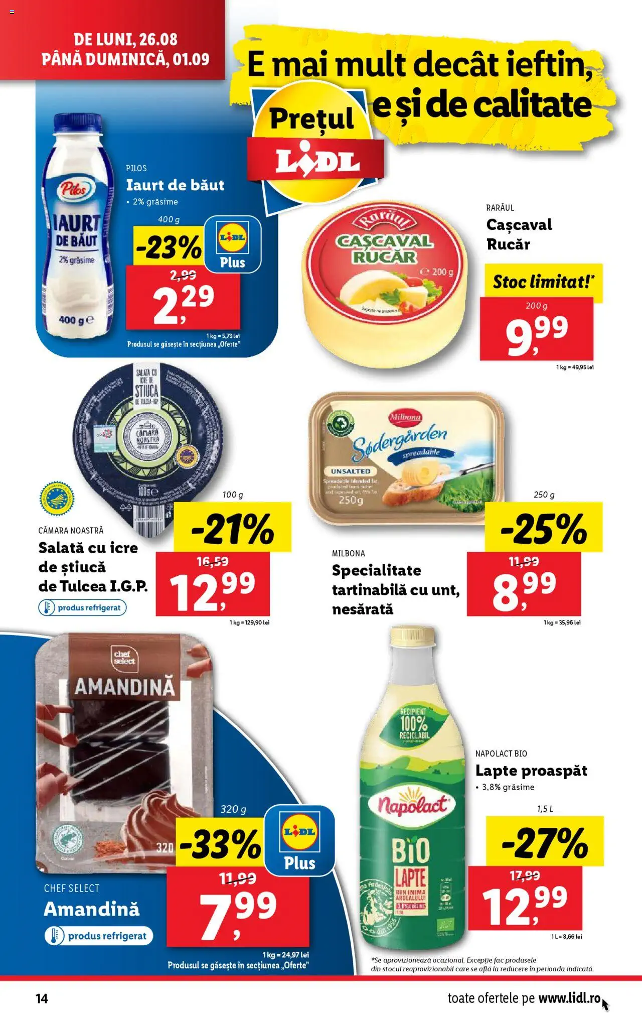 Catalog LIDL 26 August - 1 Septembrie 2024 | Pagina 14