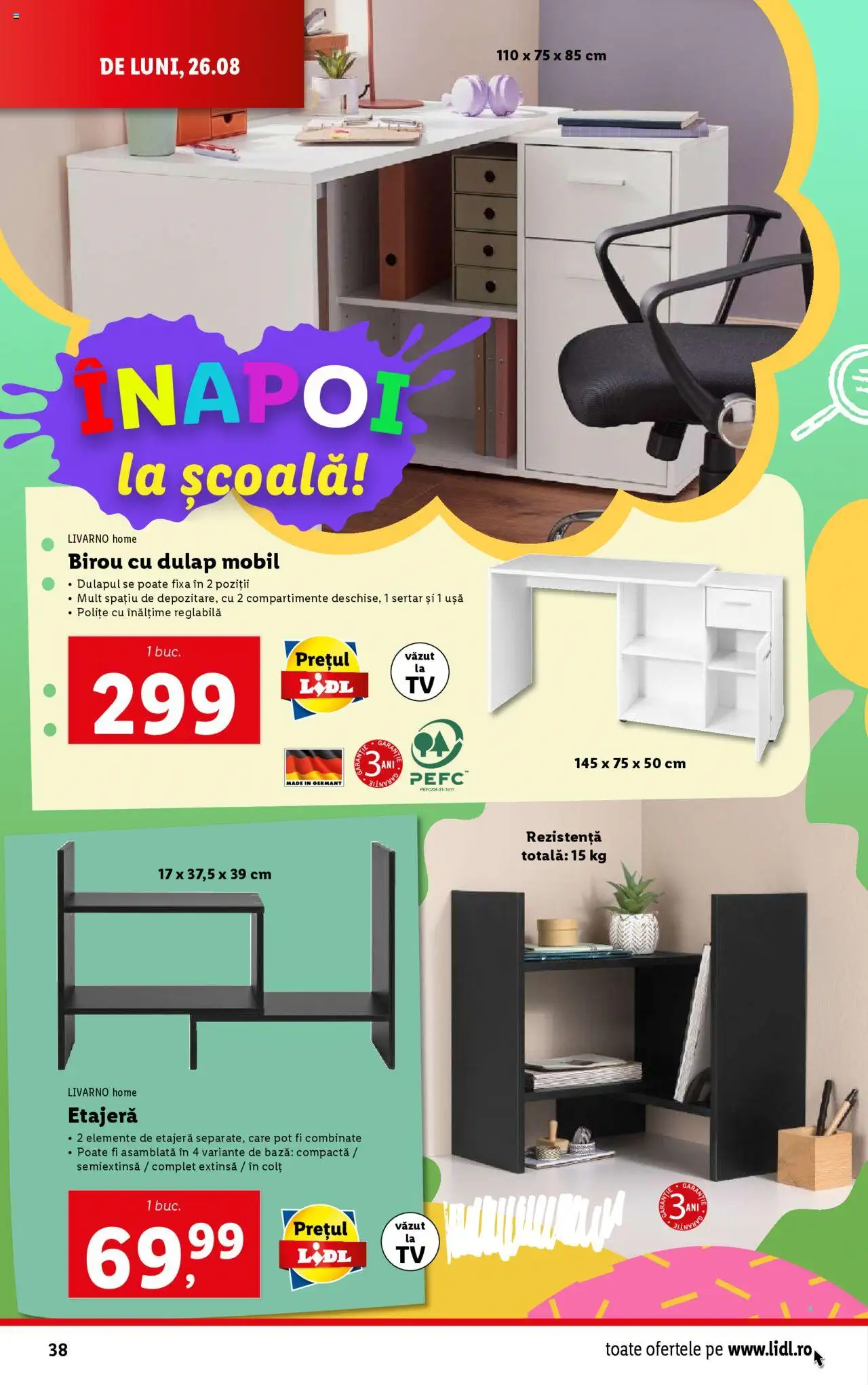 Catalog LIDL 26 August - 1 Septembrie 2024 | Pagina 38