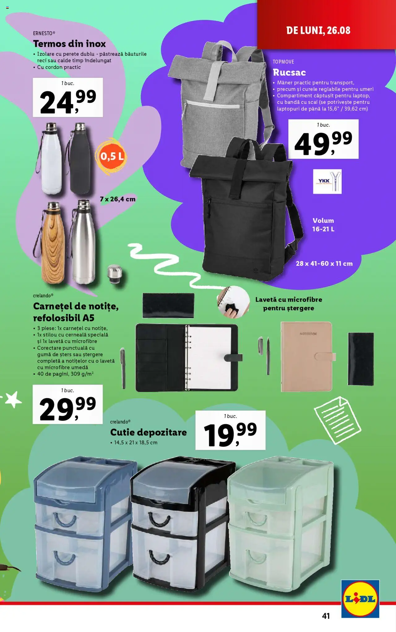 Catalog LIDL 26 August - 1 Septembrie 2024 | Pagina 41