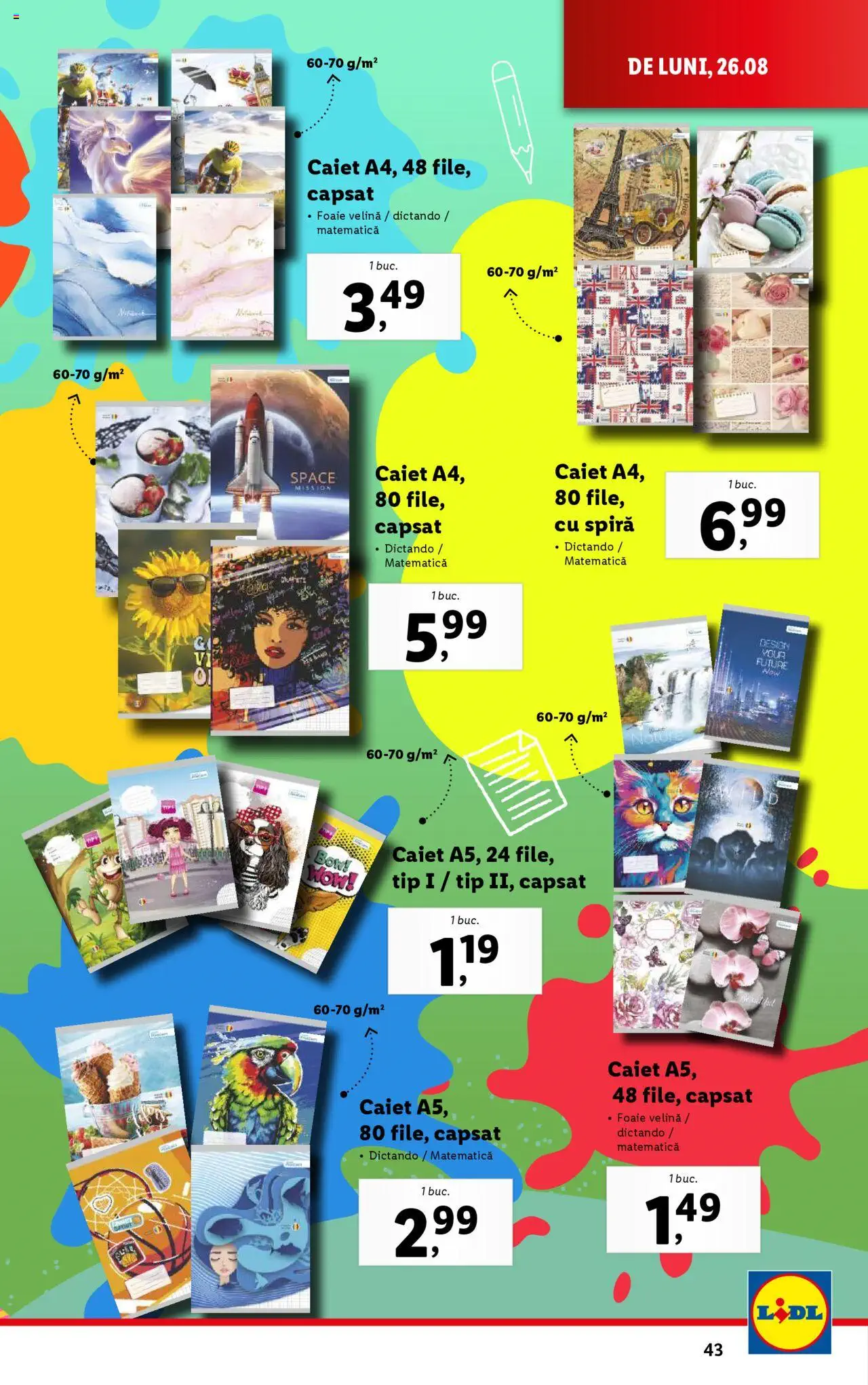 Catalog LIDL 26 August - 1 Septembrie 2024 | Pagina 43
