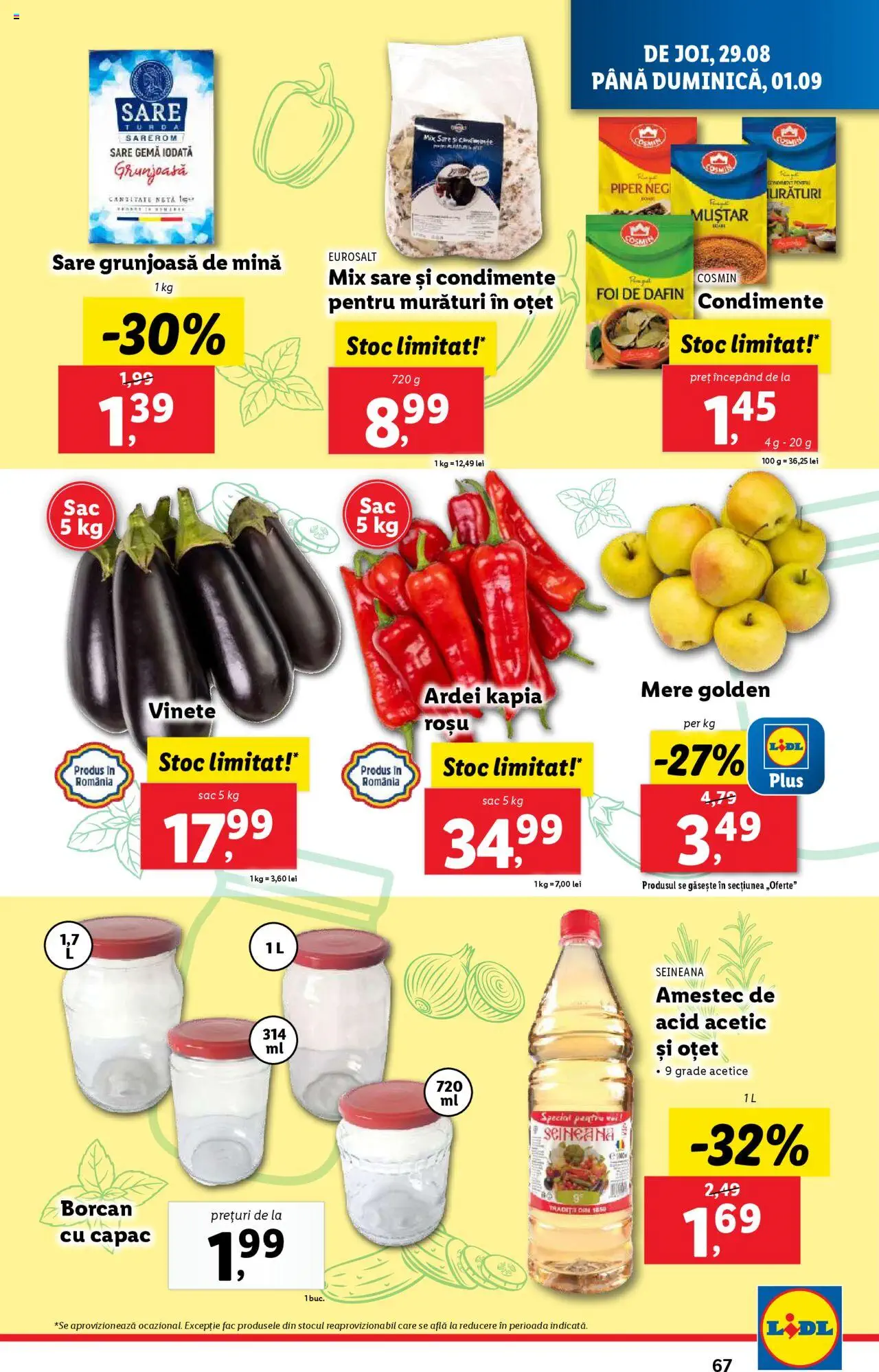 Catalog LIDL 26 August - 1 Septembrie 2024 | Pagina 67