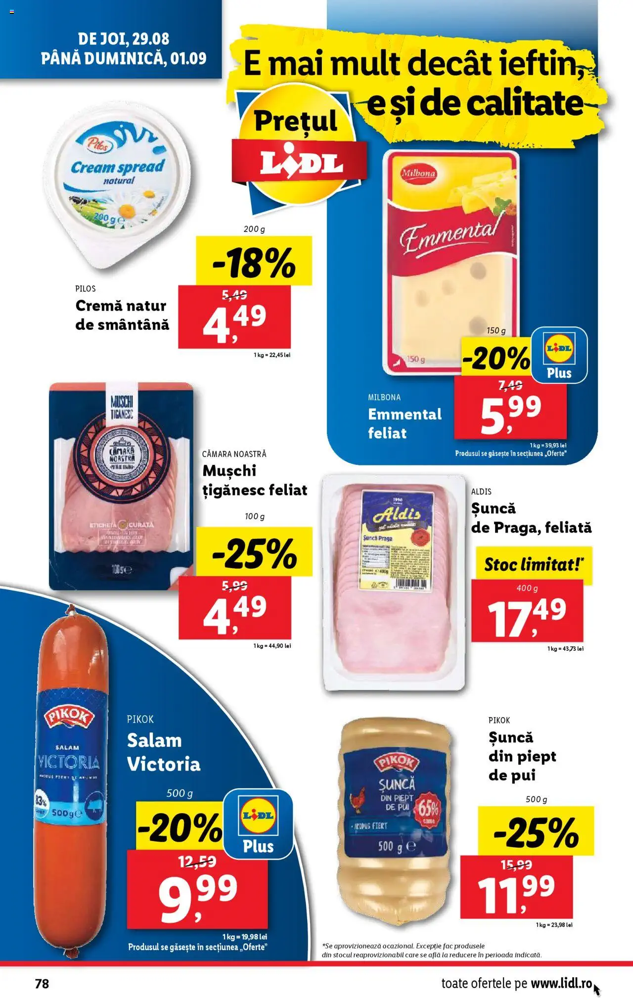 Catalog LIDL 26 August - 1 Septembrie 2024 | Pagina 78