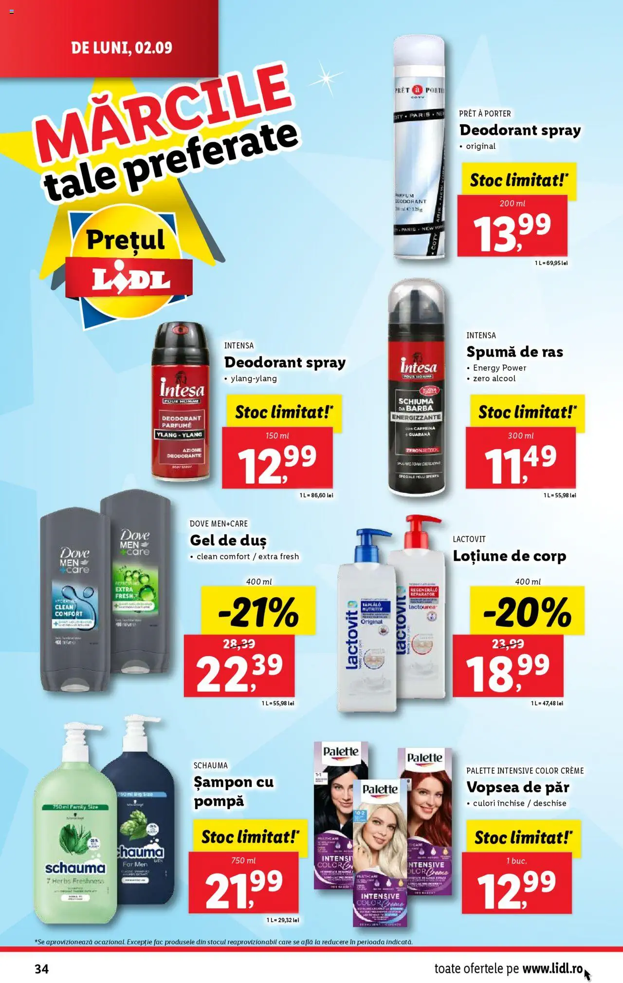 Catalog LIDL 2 - 8 Septembrie 2024 | Pagina 34