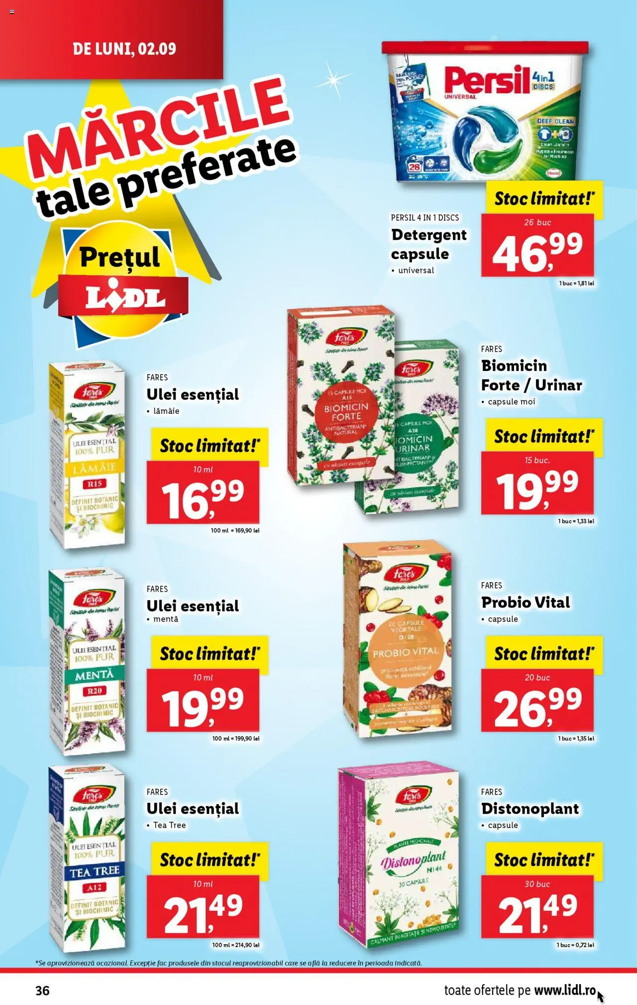 Catalog LIDL 2 - 8 Septembrie 2024 | Pagina 36