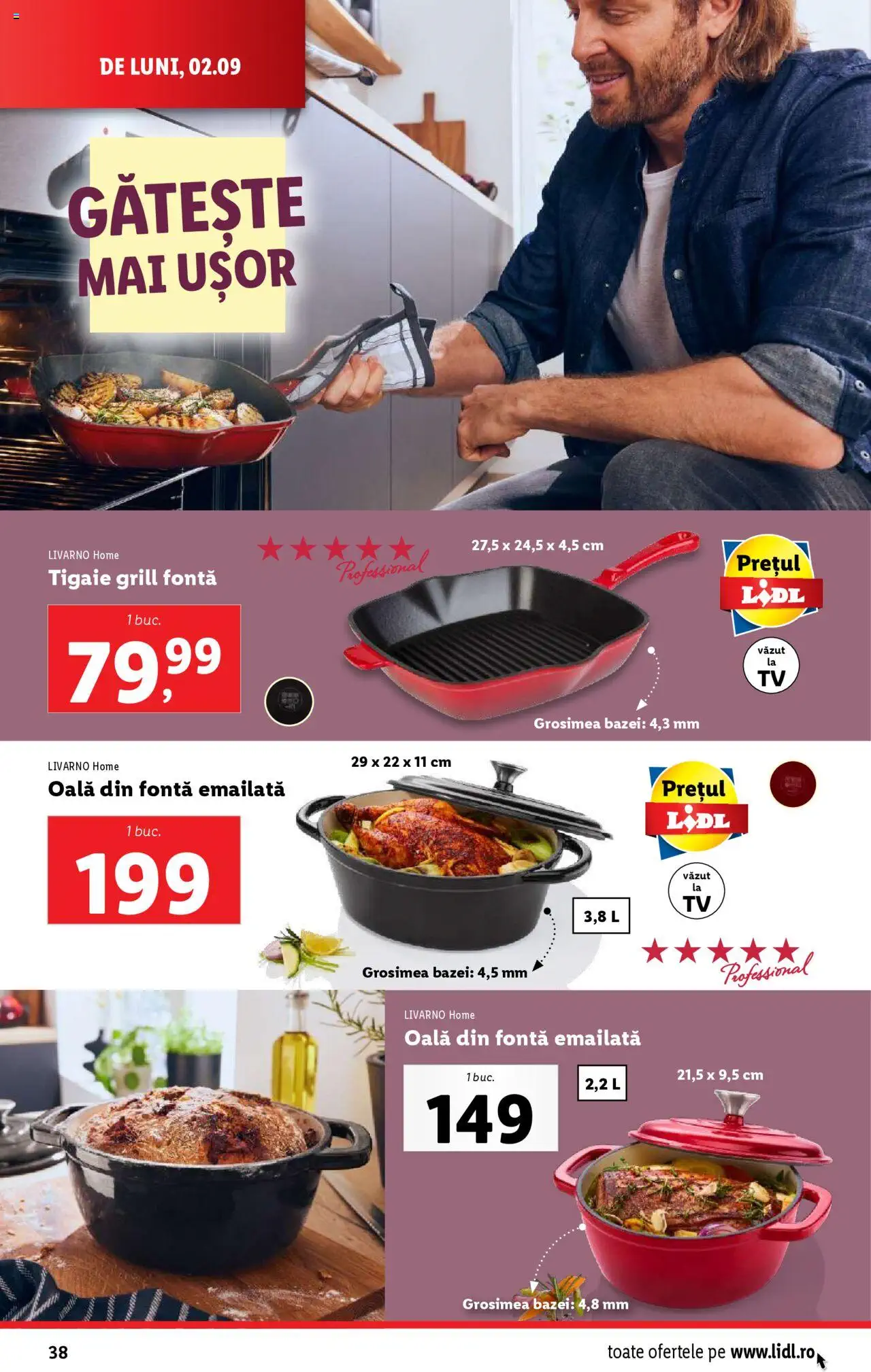 Catalog LIDL 2 - 8 Septembrie 2024 | Pagina 38