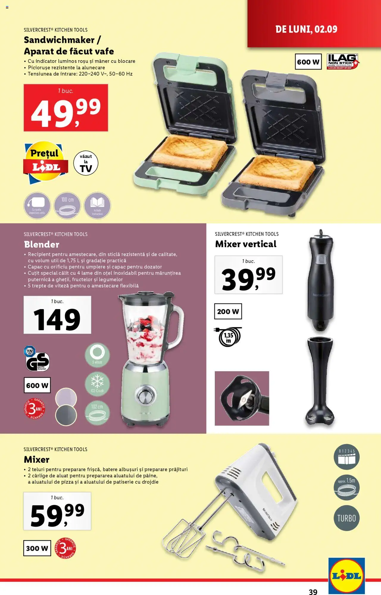 Catalog LIDL 2 - 8 Septembrie 2024 | Pagina 39