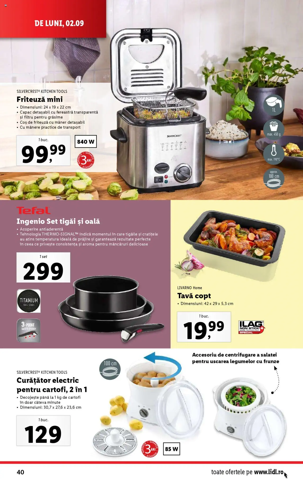 Catalog LIDL 2 - 8 Septembrie 2024 | Pagina 40