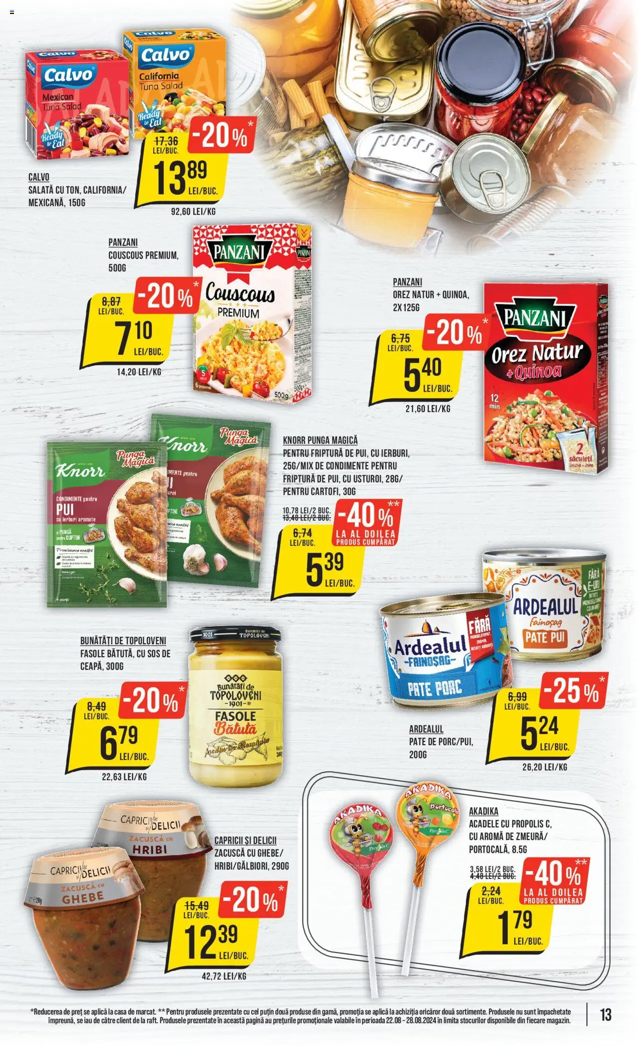 Catalog Mega Image 22 - 28 August 2024 | Pagina 13