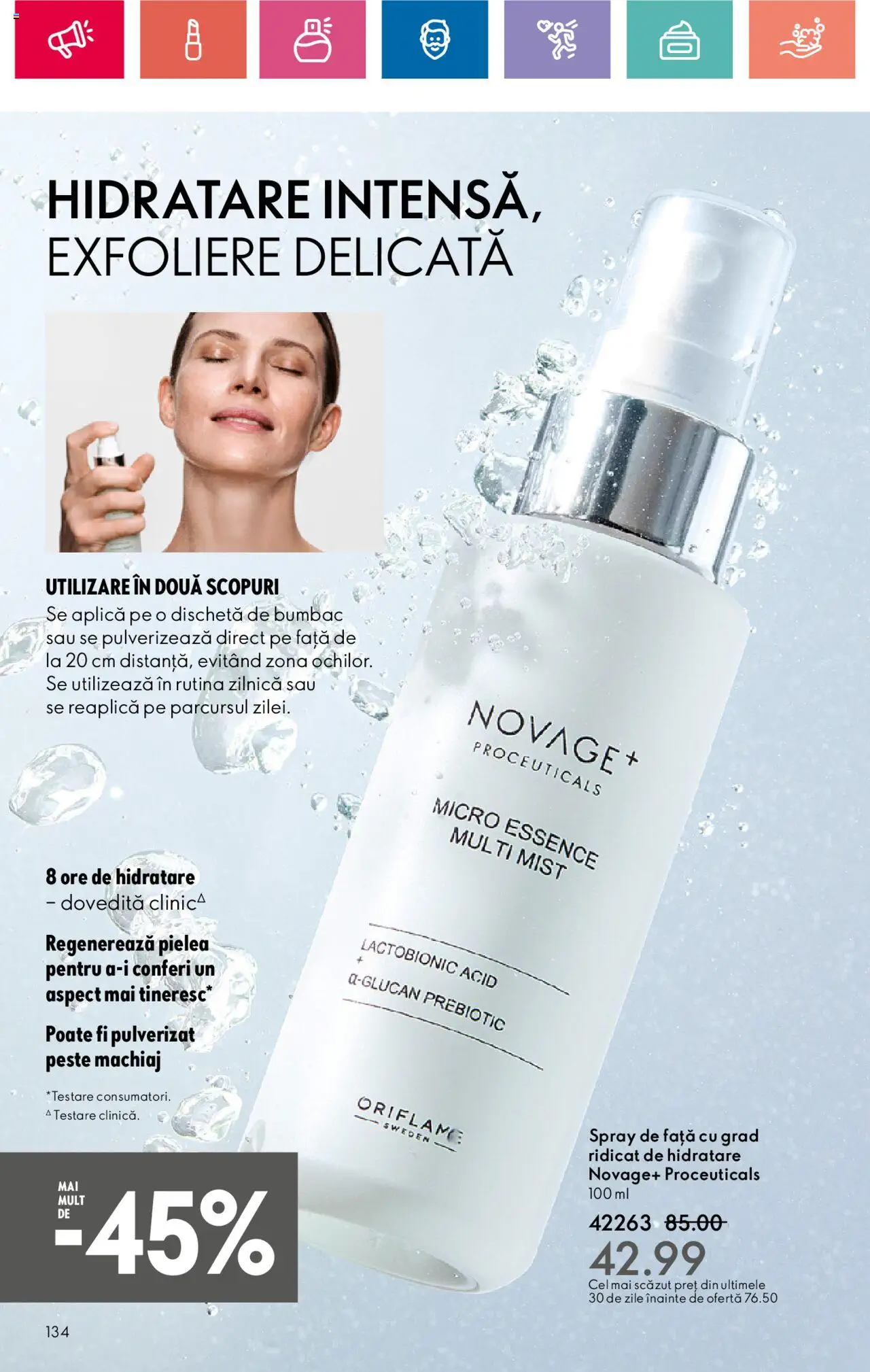 Catalog Oriflame 10 - 30 Septembrie 2024 | Pagina 134
