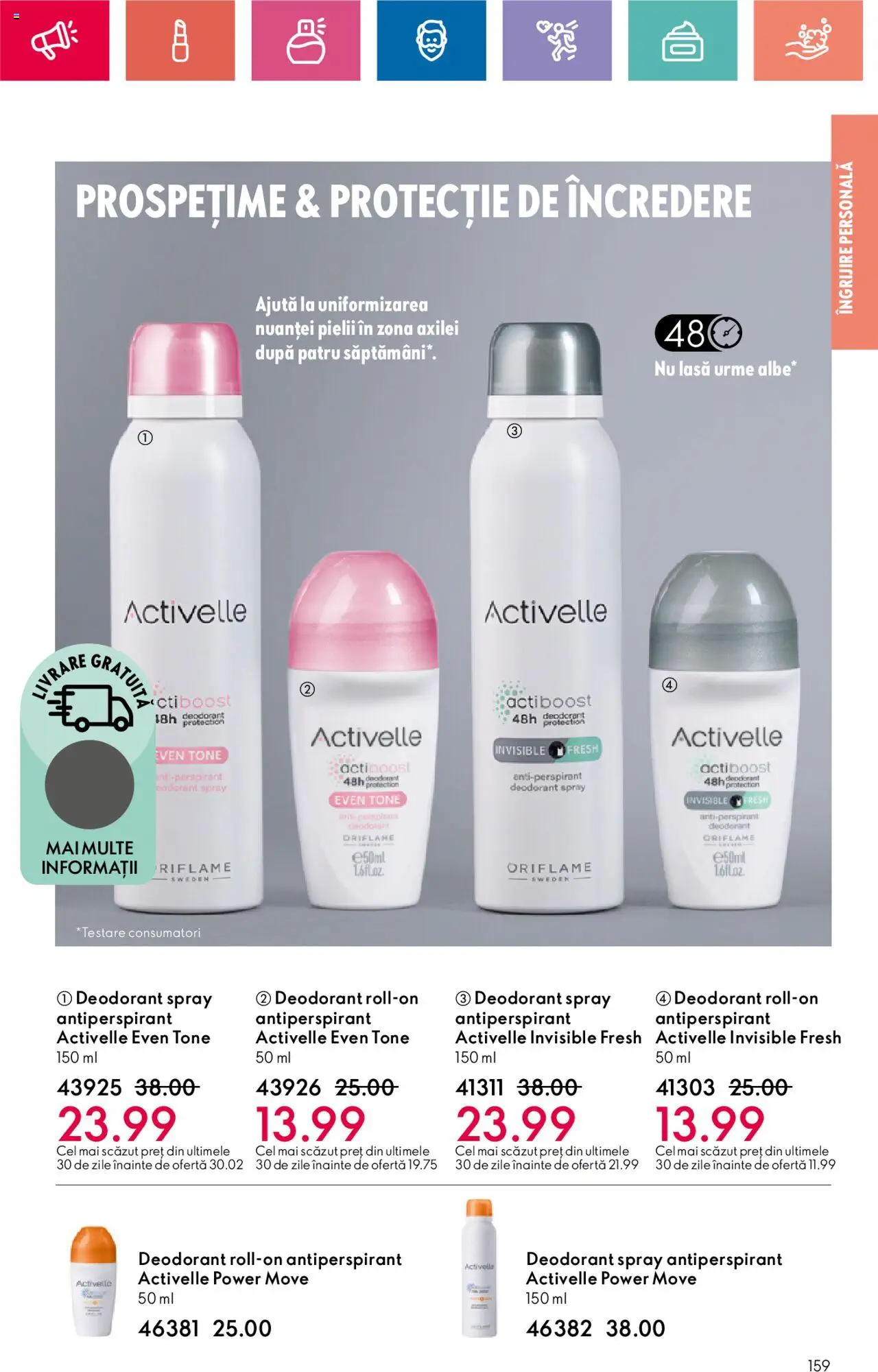 Catalog Oriflame 10 - 30 Septembrie 2024 | Pagina 159