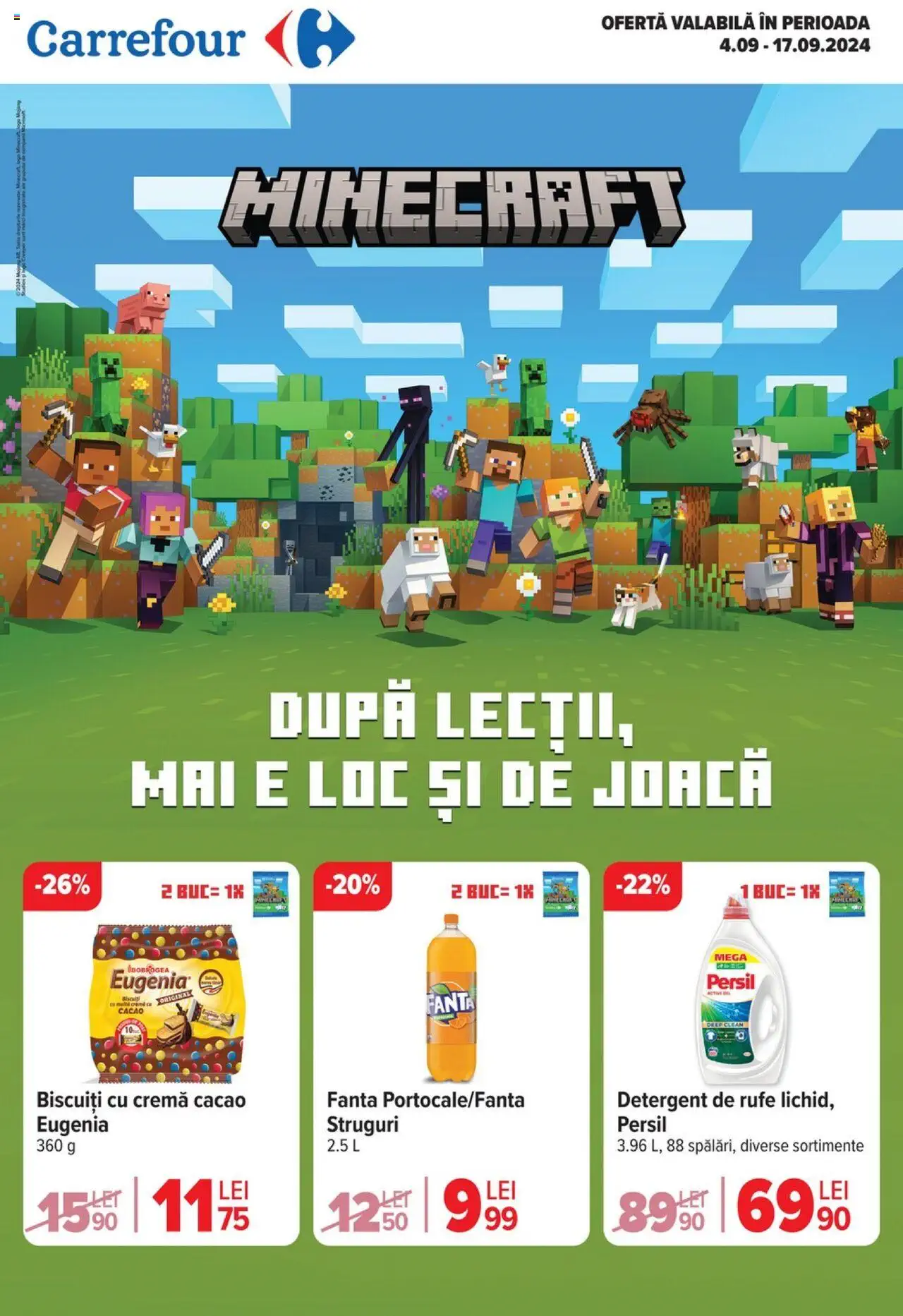 Catalog Carrefour 4 - 17 Septembrie 2024 | Pagina 1