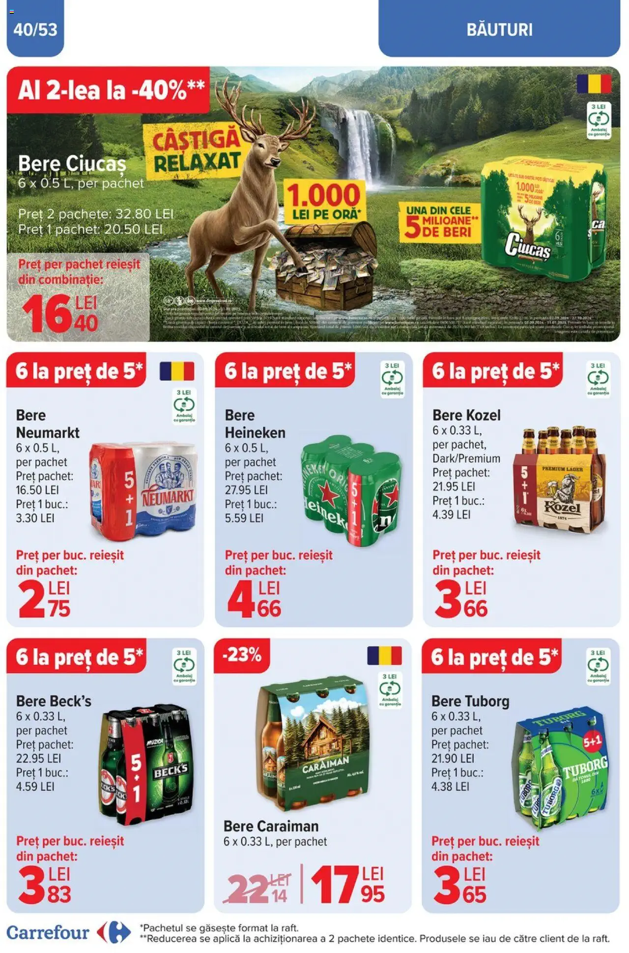 Catalog Carrefour 4 - 17 Septembrie 2024 | Pagina 40