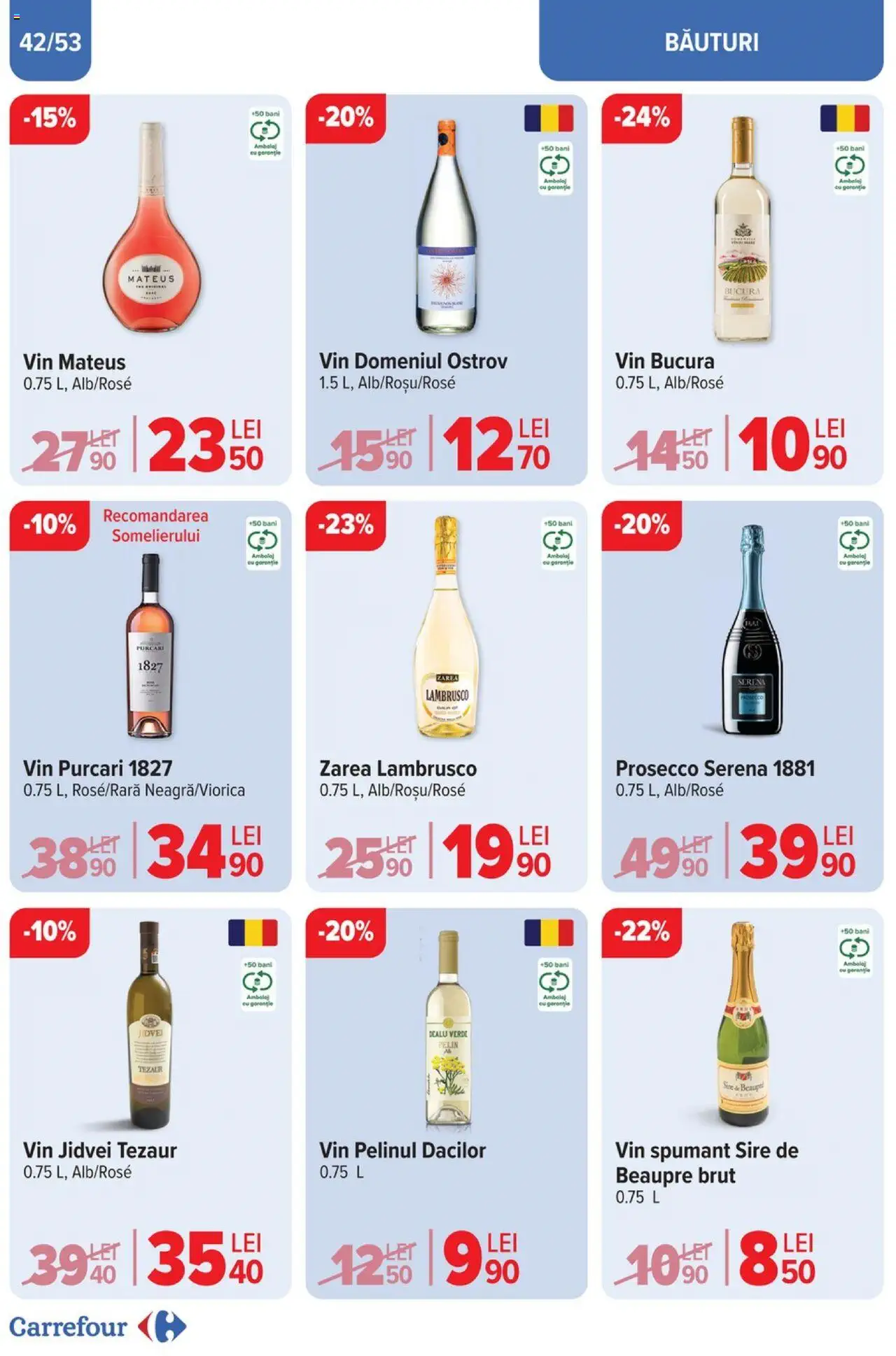 Catalog Carrefour 4 - 17 Septembrie 2024 | Pagina 42