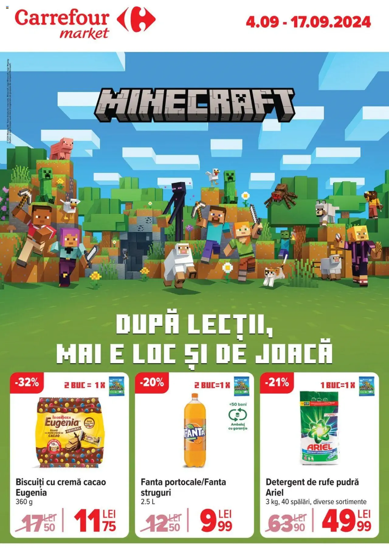 Catalog Carrefour 4 - 17 Septembrie 2024 | Pagina 1