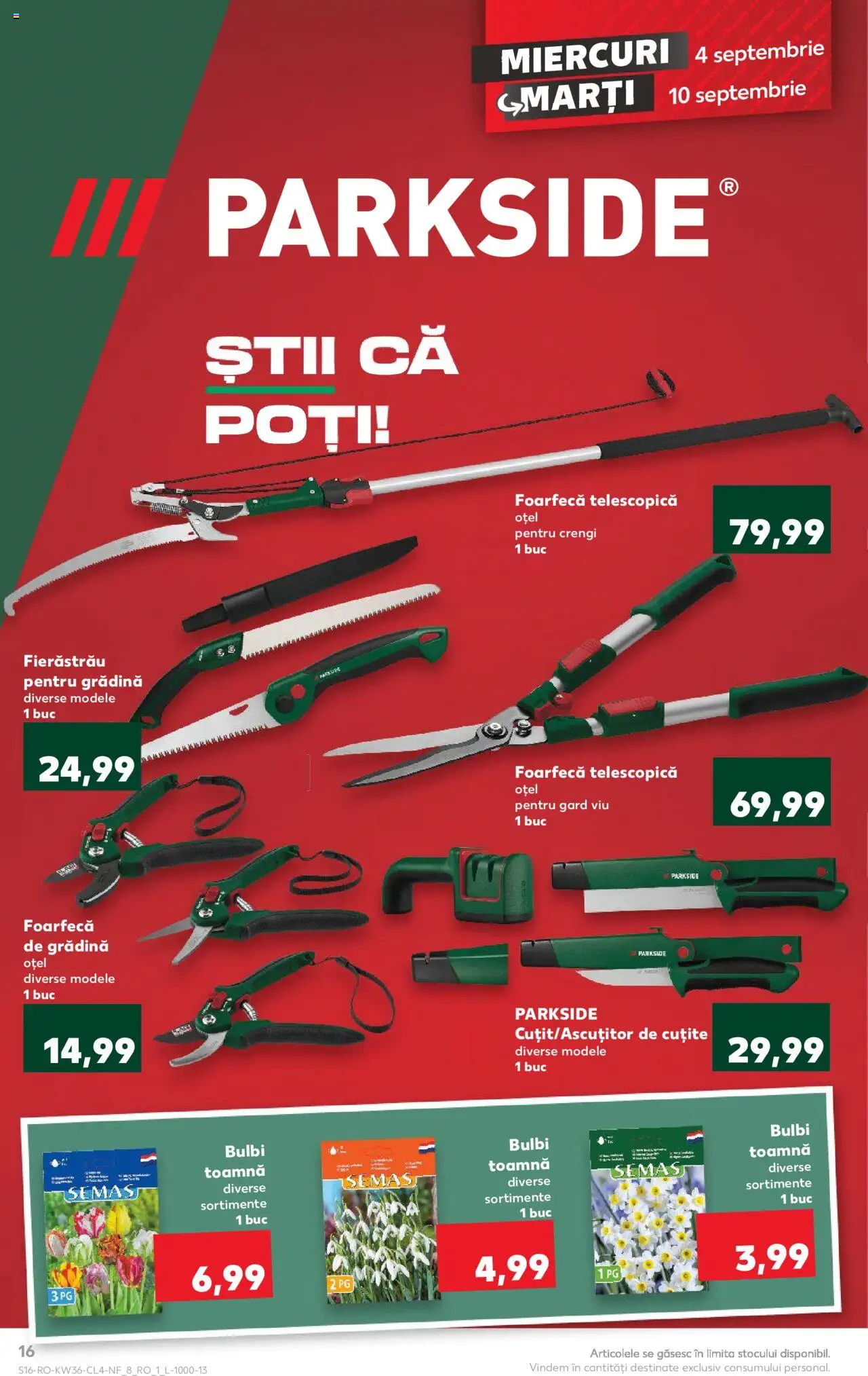 Catalog Kaufland 4 - 10 Septembrie 2024 | Pagina 16