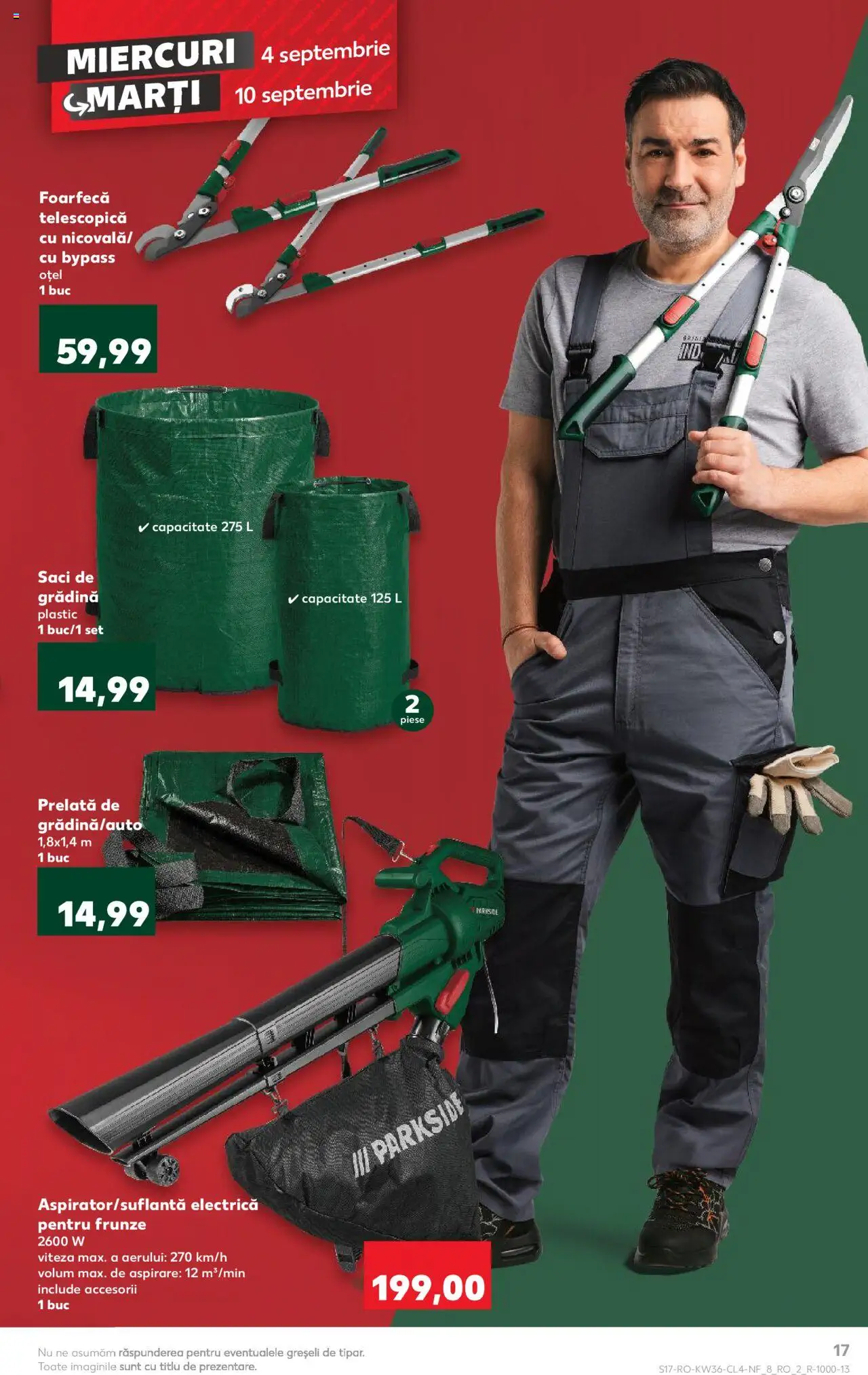 Catalog Kaufland 4 - 10 Septembrie 2024 | Pagina 17