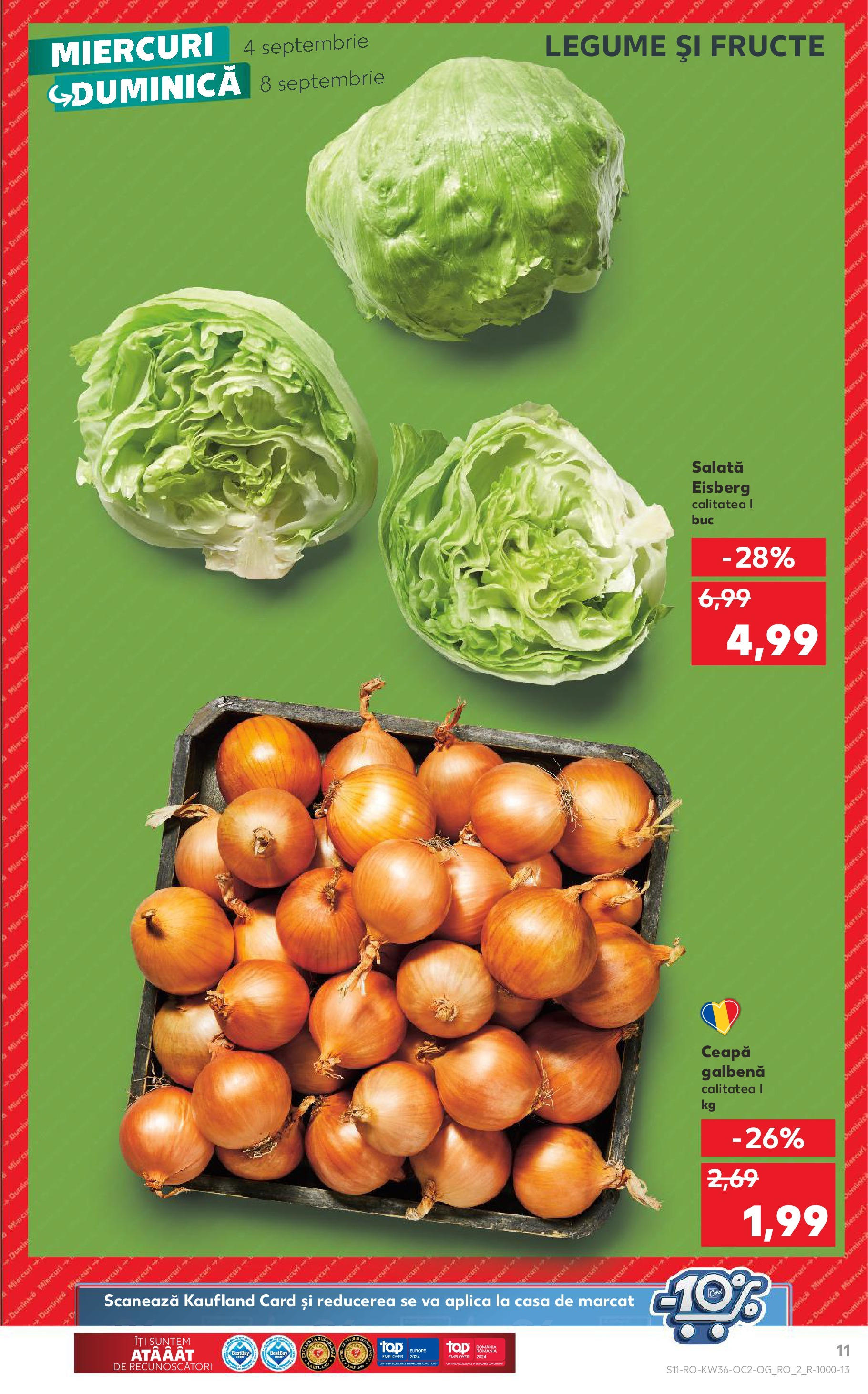 Catalog Kaufland 4 - 10 Septembrie 2024 | Pagina 11
