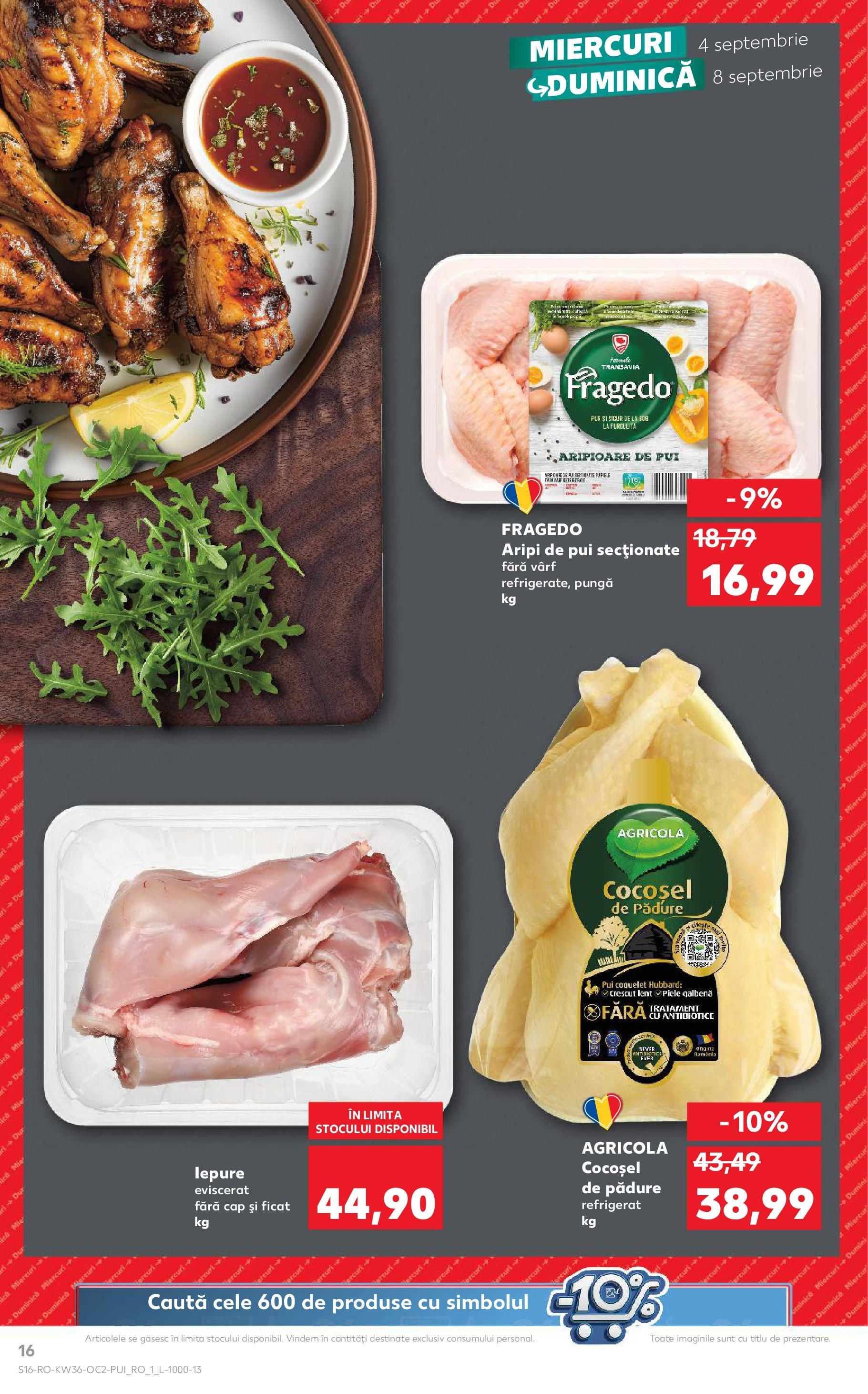 Catalog Kaufland 4 - 10 Septembrie 2024 | Pagina 16