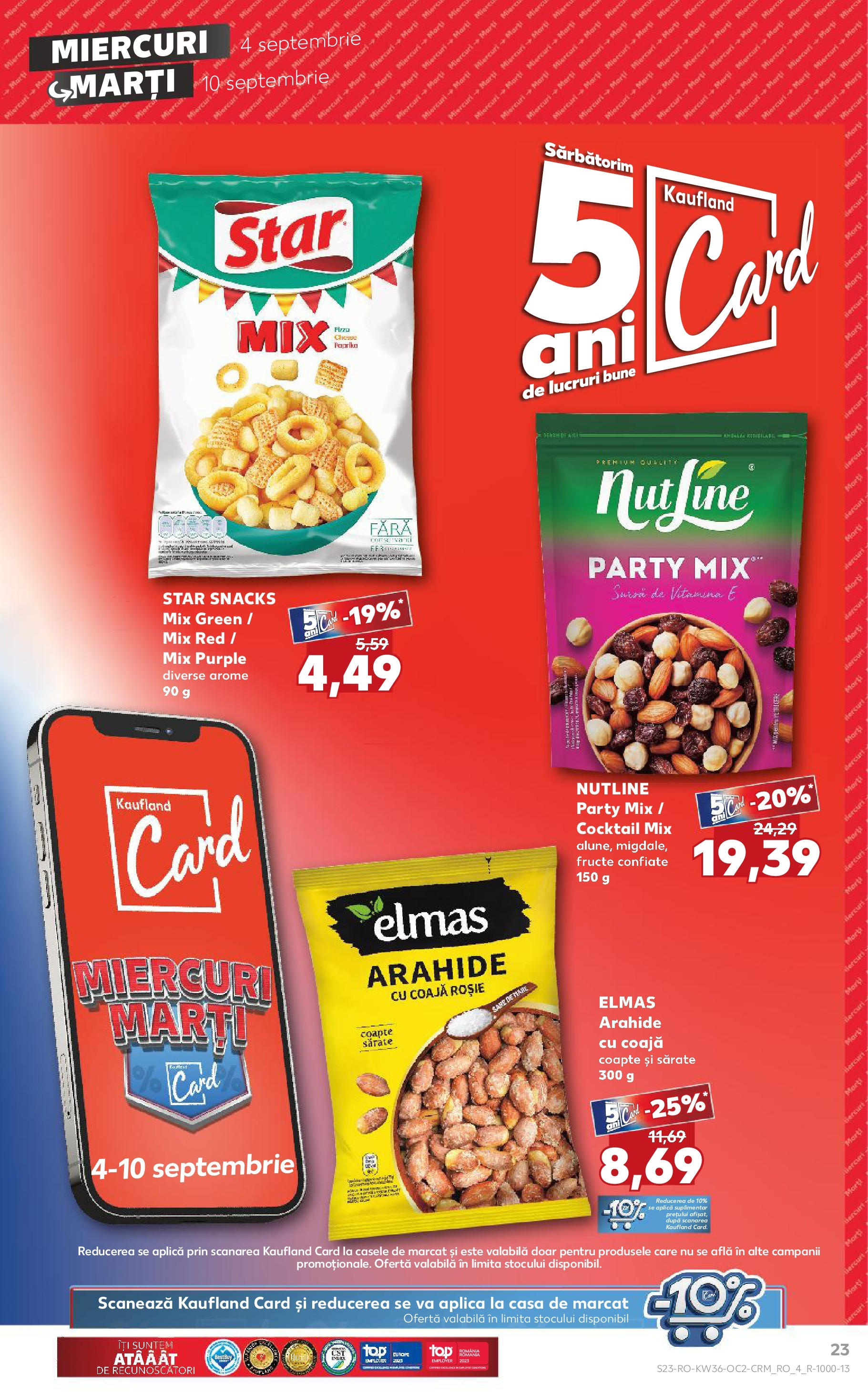 Catalog Kaufland 4 - 10 Septembrie 2024 | Pagina 23