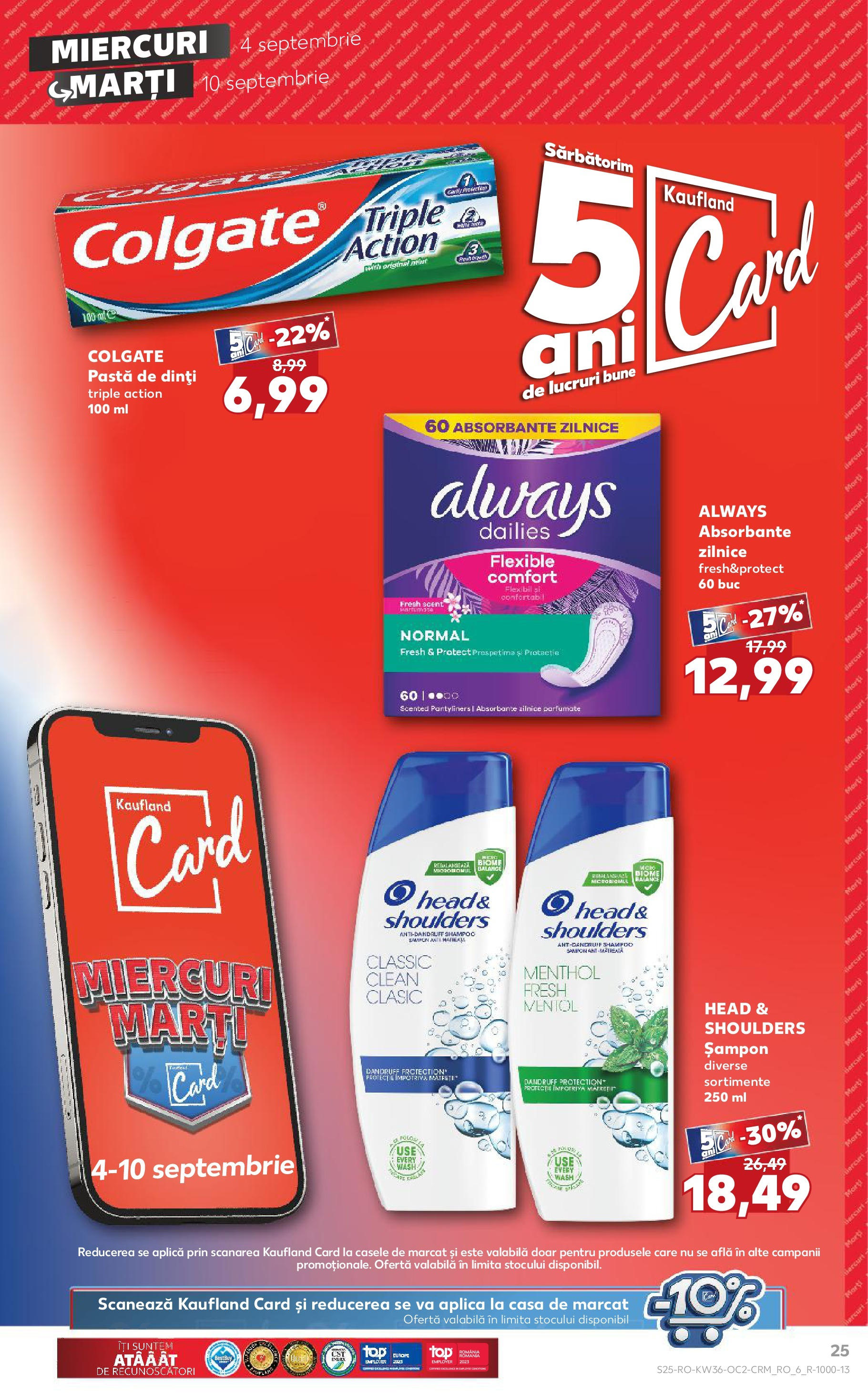 Catalog Kaufland 4 - 10 Septembrie 2024 | Pagina 25