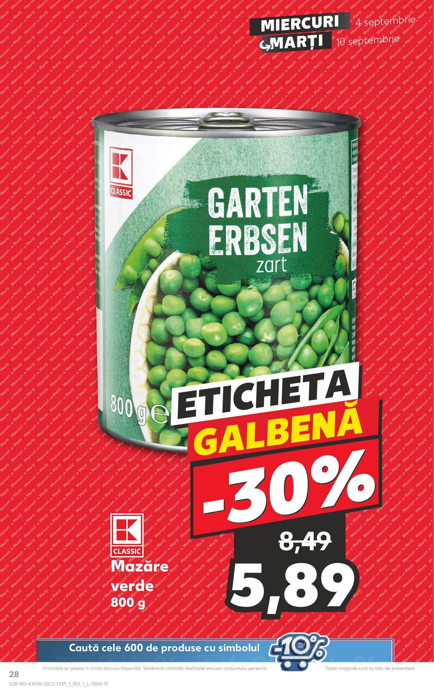 Catalog Kaufland 4 - 10 Septembrie 2024 | Pagina 28
