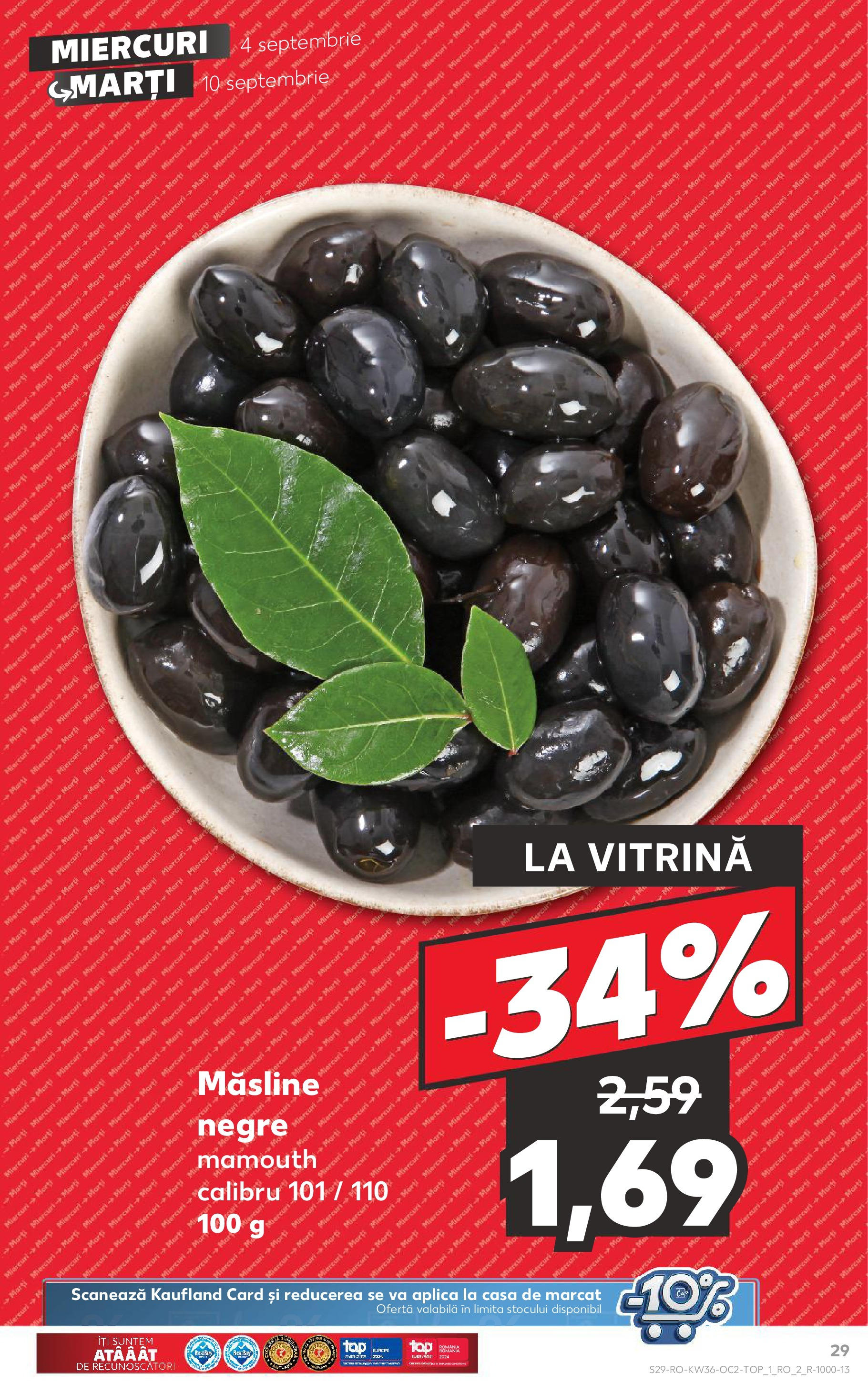 Catalog Kaufland 4 - 10 Septembrie 2024 | Pagina 29