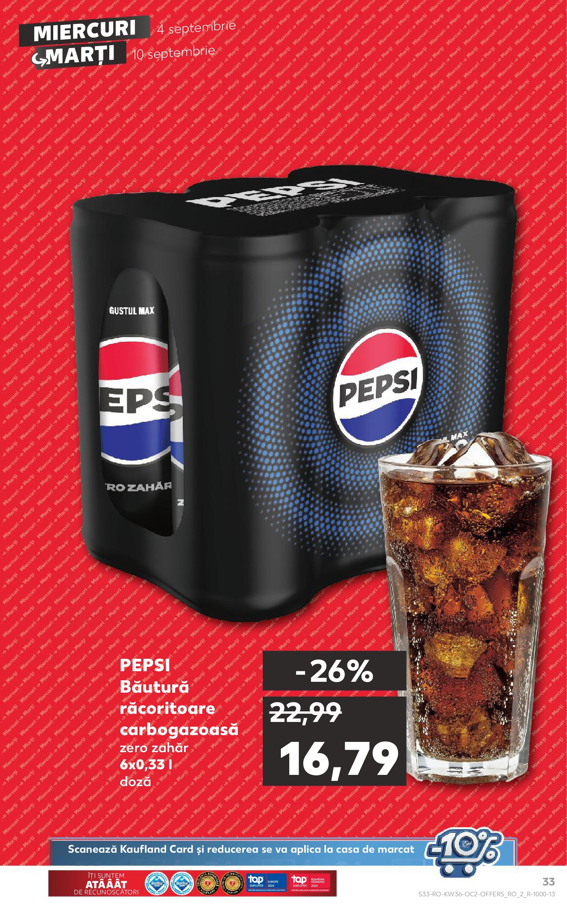 Catalog Kaufland 4 - 10 Septembrie 2024 | Pagina 33