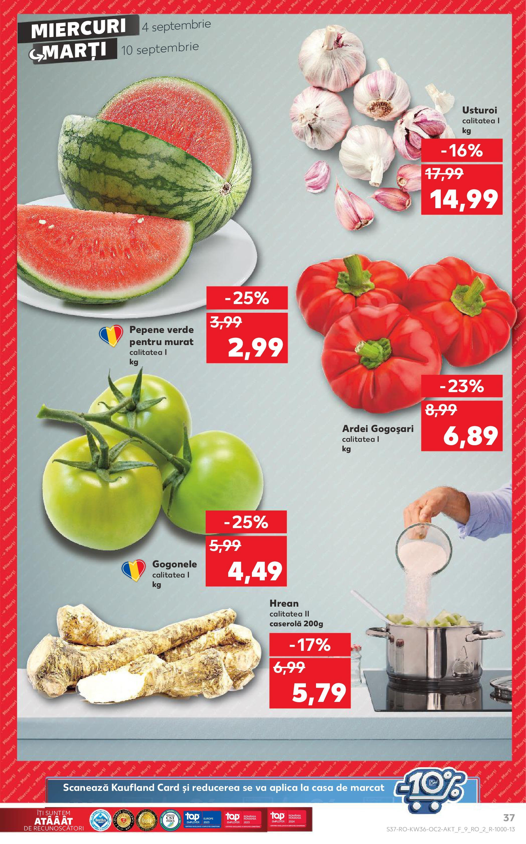 Catalog Kaufland 4 - 10 Septembrie 2024 | Pagina 37