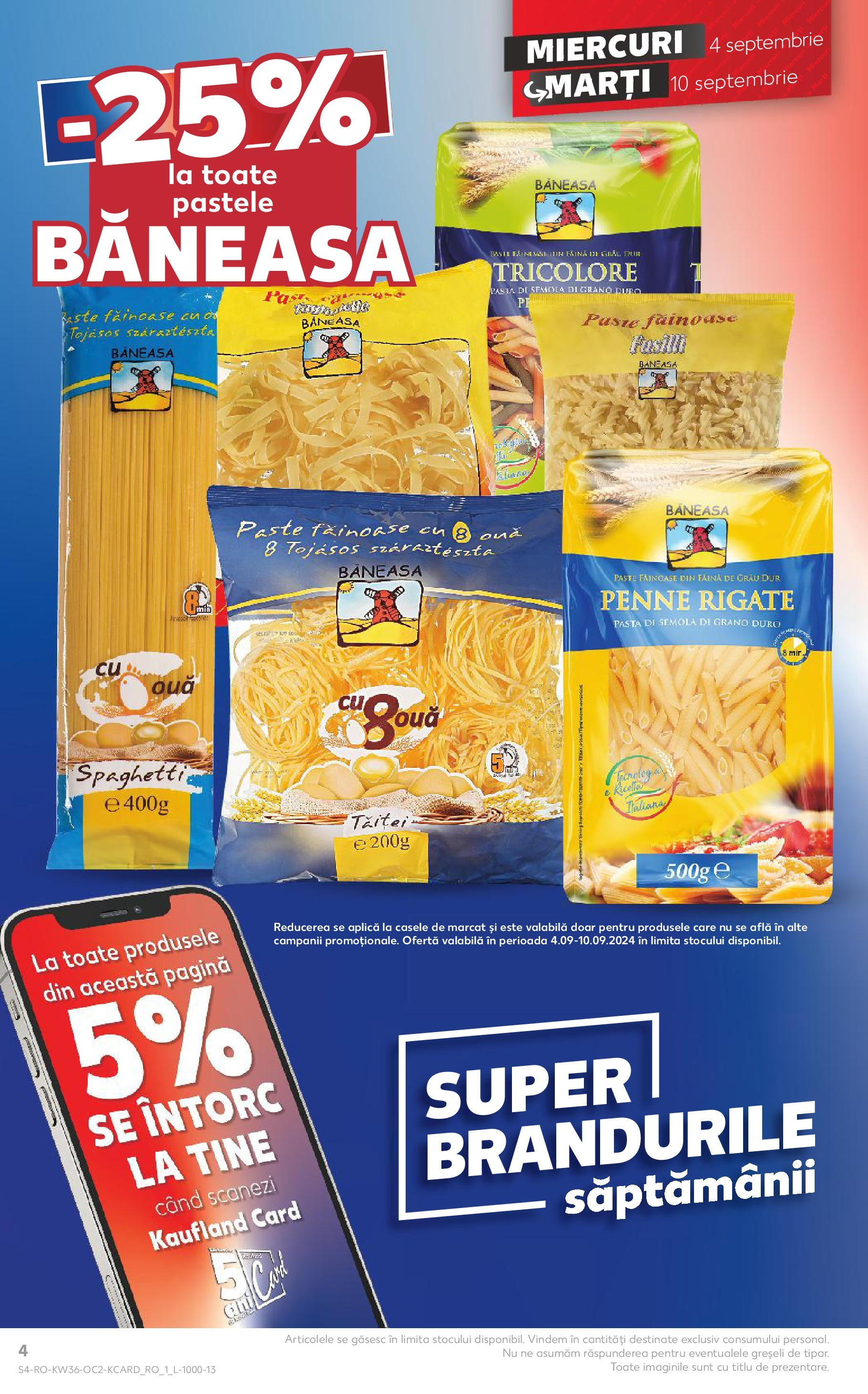 Catalog Kaufland 4 - 10 Septembrie 2024 | Pagina 4