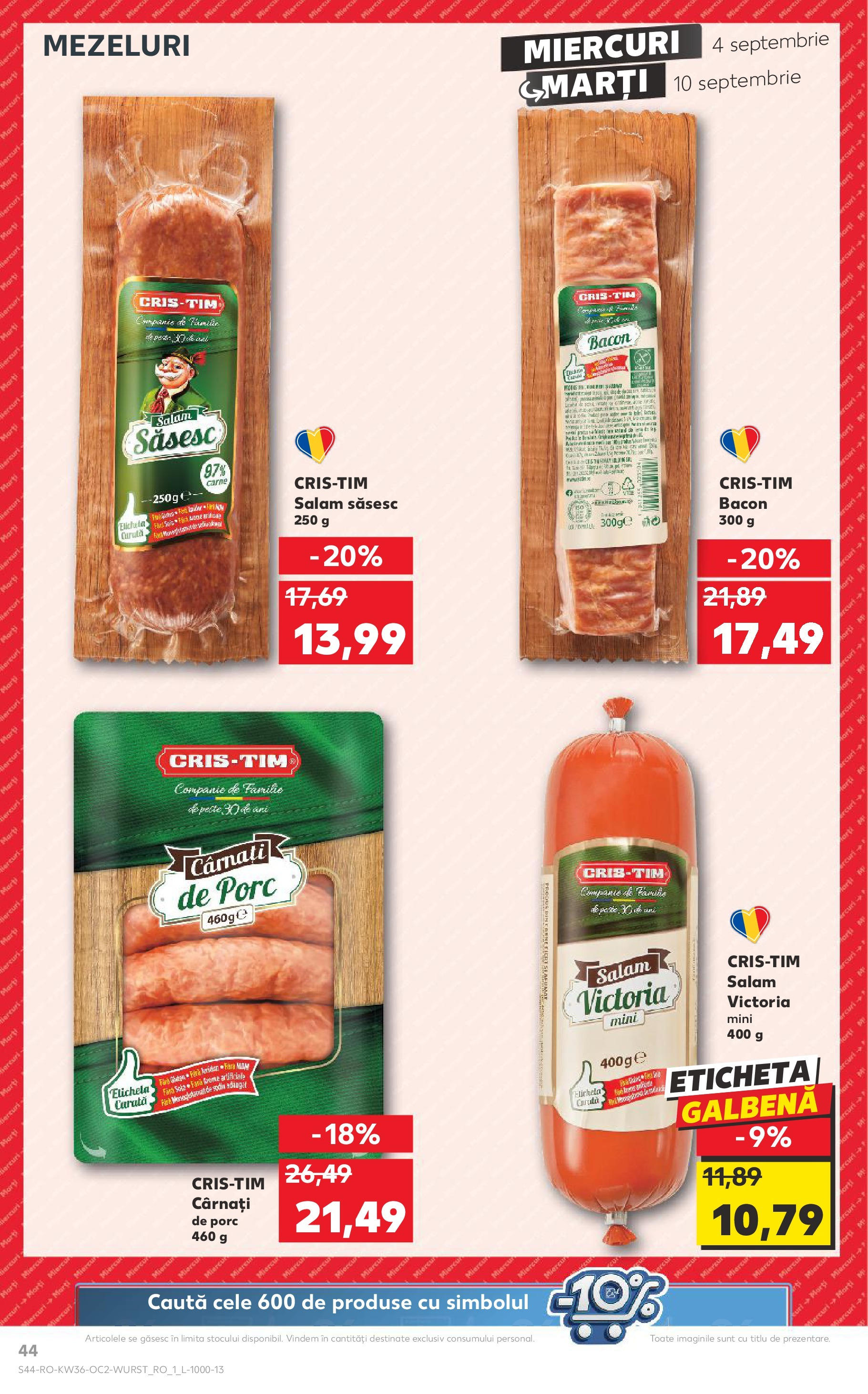 Catalog Kaufland 4 - 10 Septembrie 2024 | Pagina 44