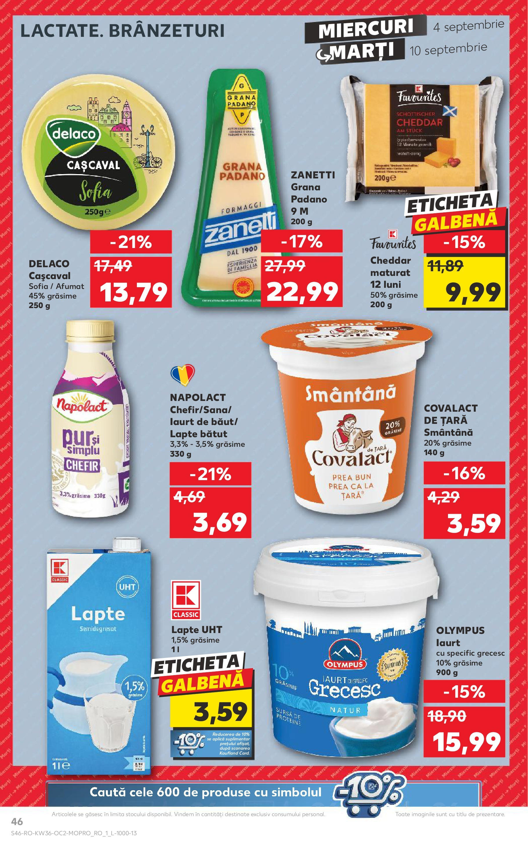 Catalog Kaufland 4 - 10 Septembrie 2024 | Pagina 46