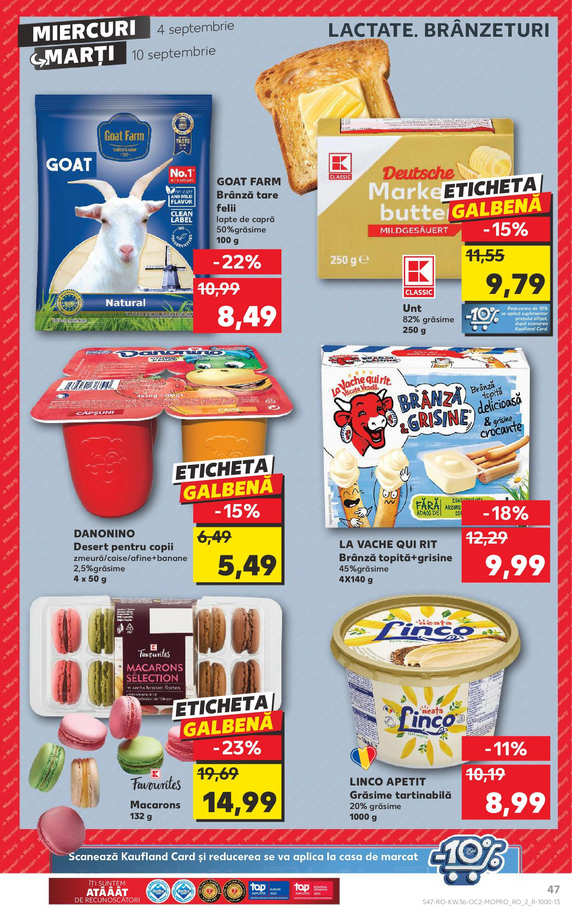 Catalog Kaufland 4 - 10 Septembrie 2024 | Pagina 47