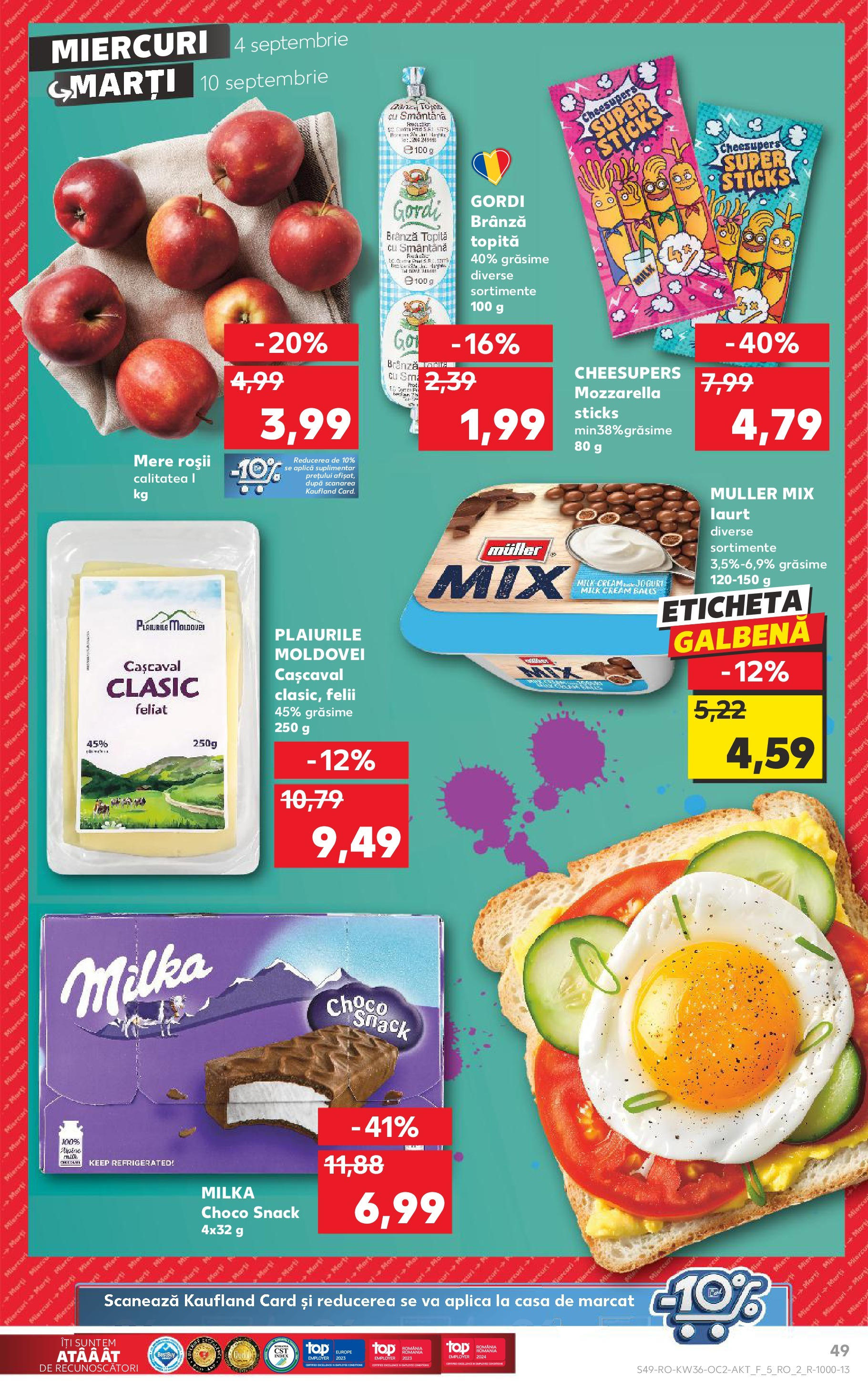 Catalog Kaufland 4 - 10 Septembrie 2024 | Pagina 49