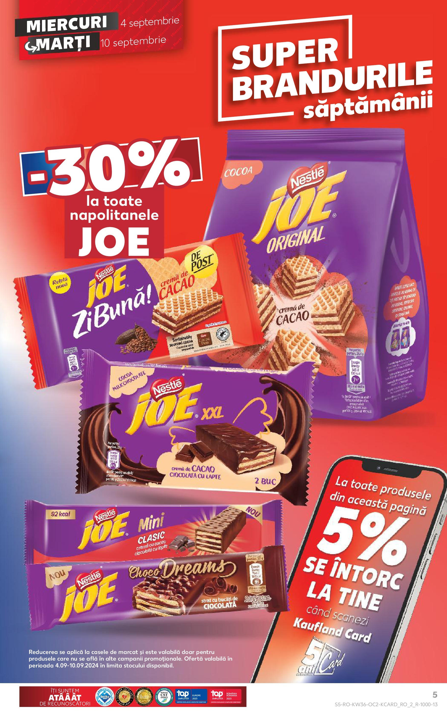 Catalog Kaufland 4 - 10 Septembrie 2024 | Pagina 5