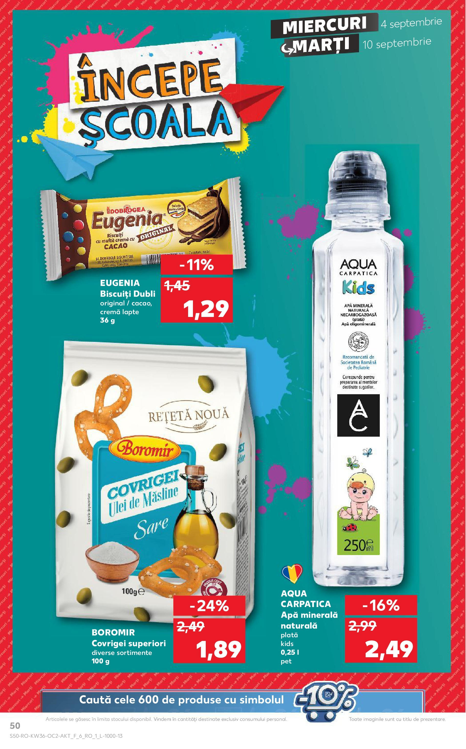 Catalog Kaufland 4 - 10 Septembrie 2024 | Pagina 50