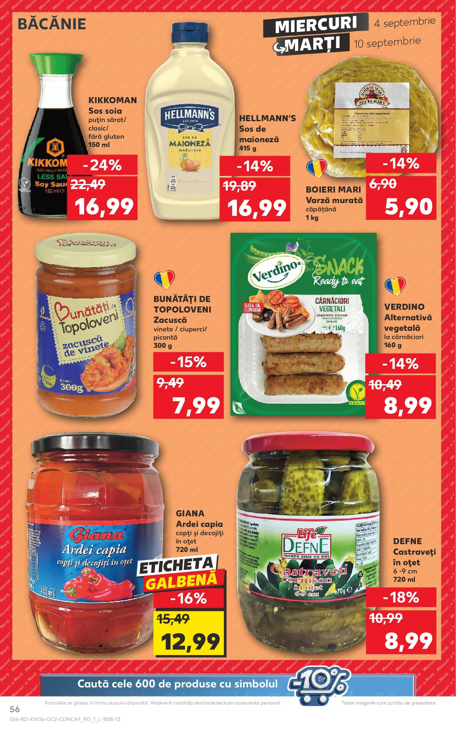 Catalog Kaufland 4 - 10 Septembrie 2024 | Pagina 56