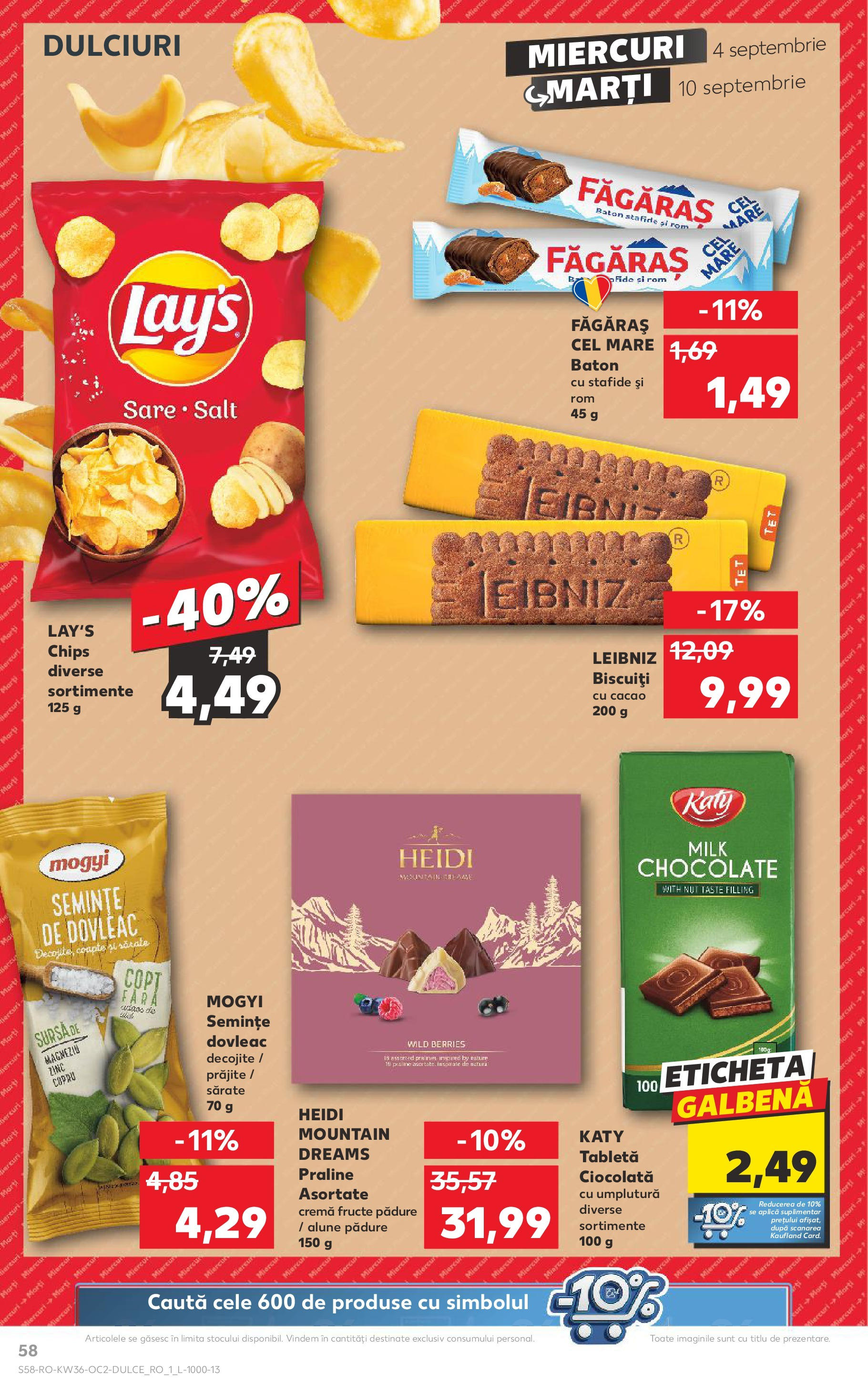 Catalog Kaufland 4 - 10 Septembrie 2024 | Pagina 58