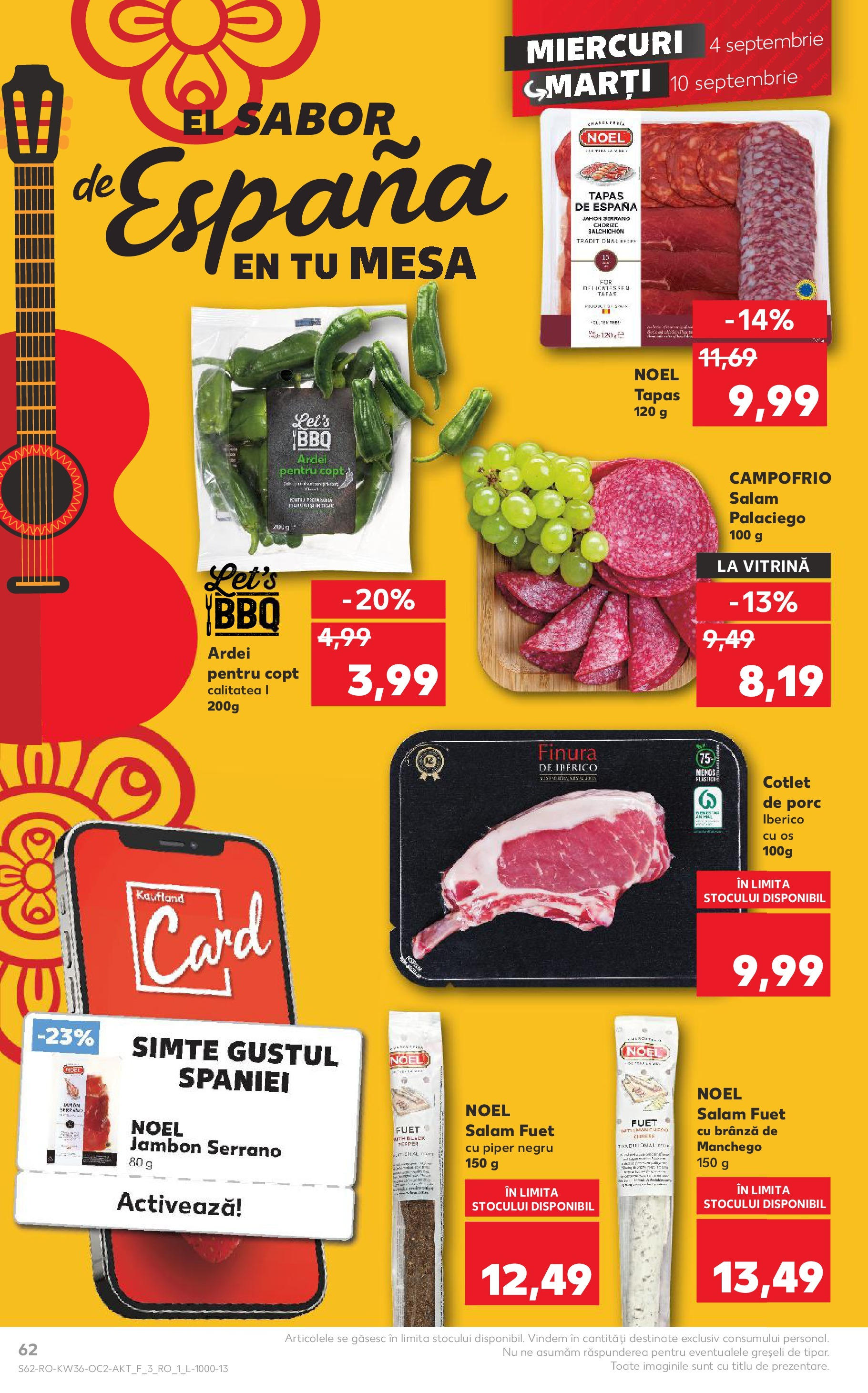 Catalog Kaufland 4 - 10 Septembrie 2024 | Pagina 62