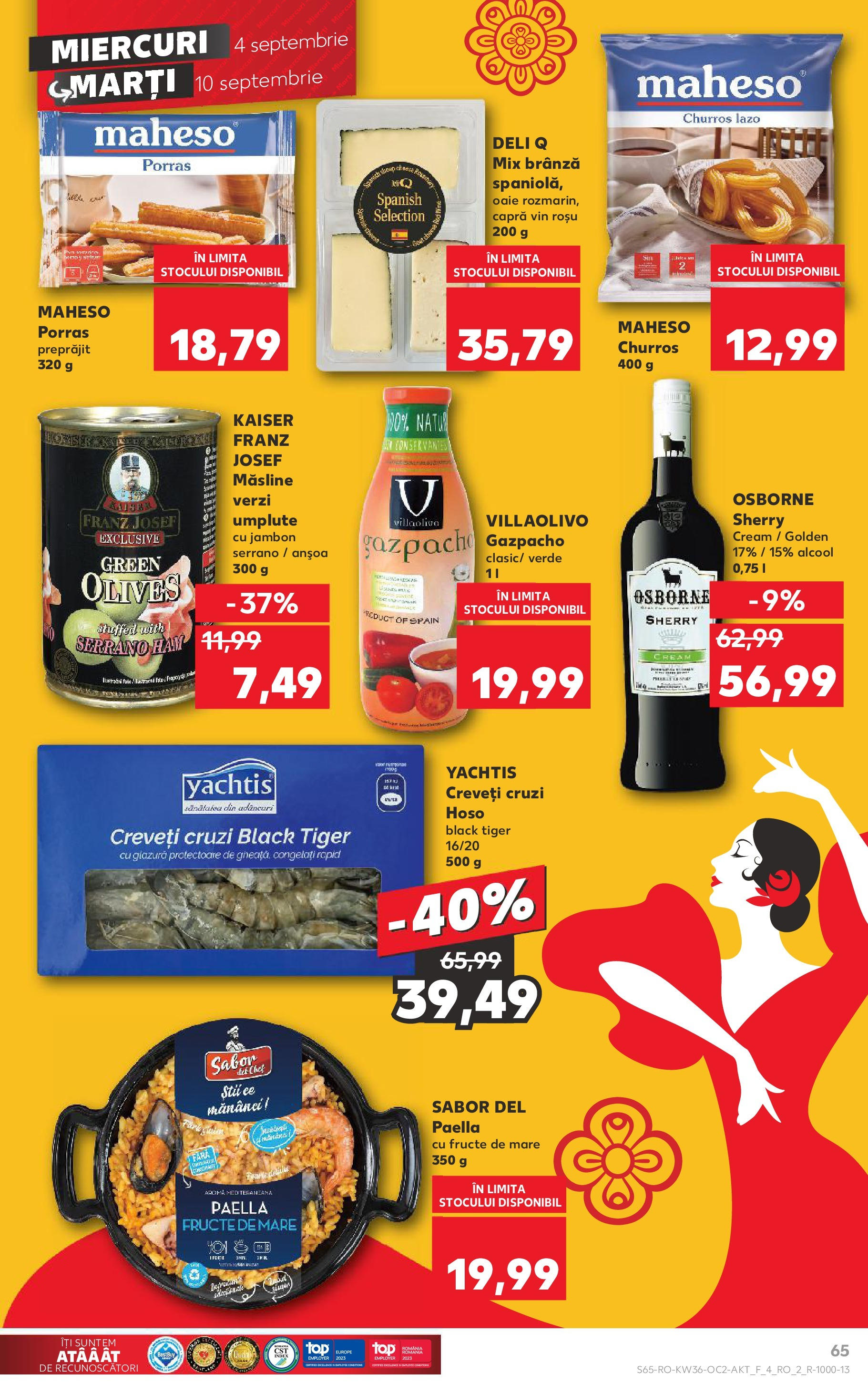 Catalog Kaufland 4 - 10 Septembrie 2024 | Pagina 65