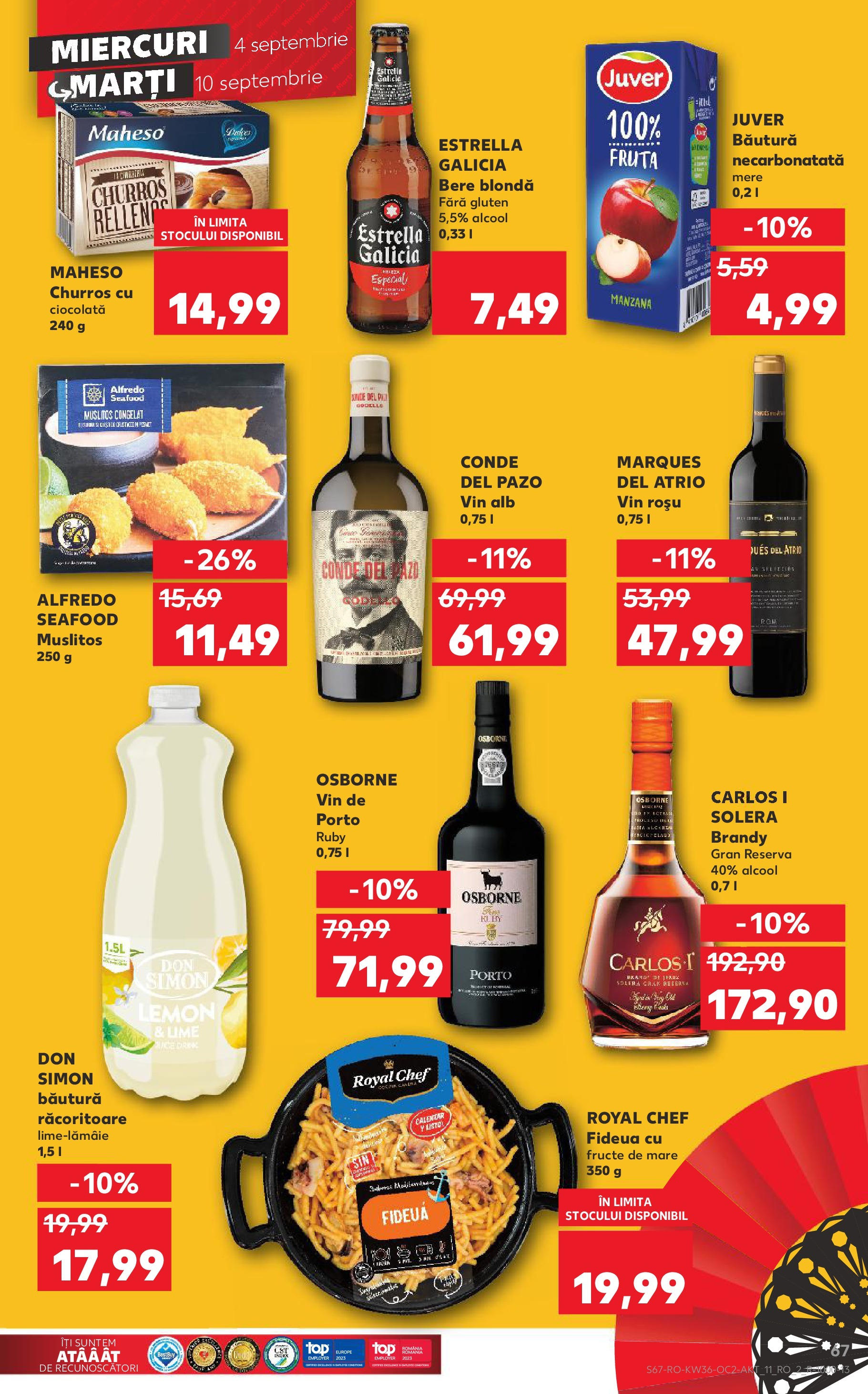 Catalog Kaufland 4 - 10 Septembrie 2024 | Pagina 67