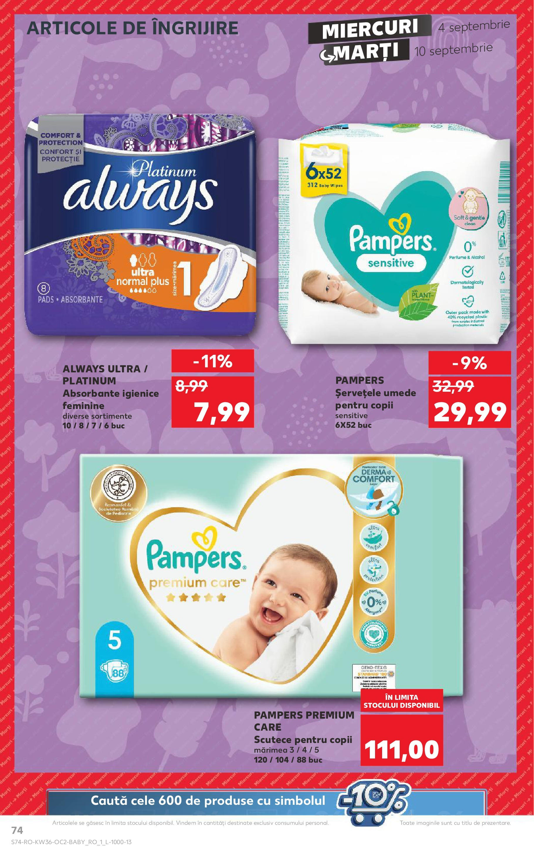 Catalog Kaufland 4 - 10 Septembrie 2024 | Pagina 74