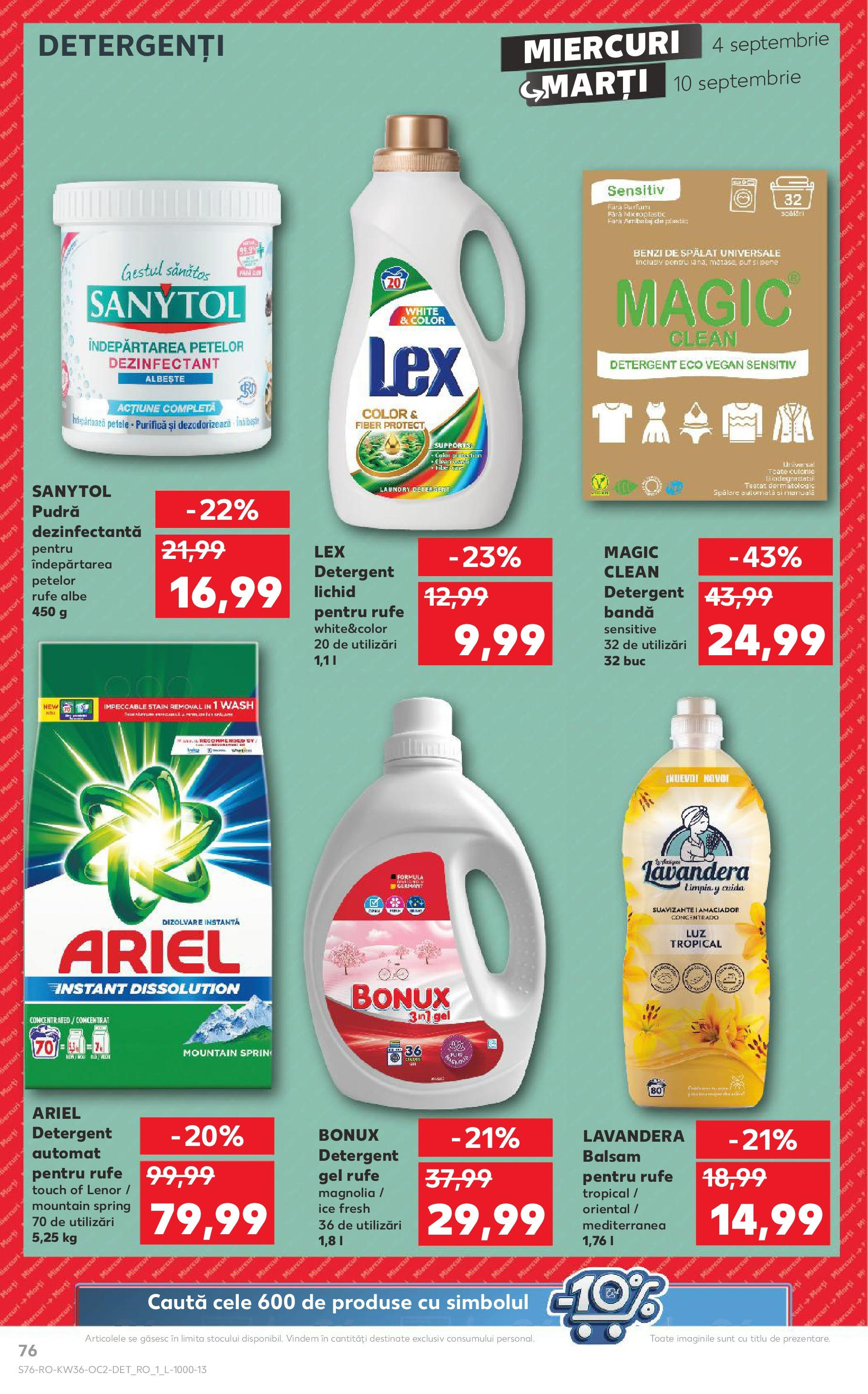 Catalog Kaufland 4 - 10 Septembrie 2024 | Pagina 76