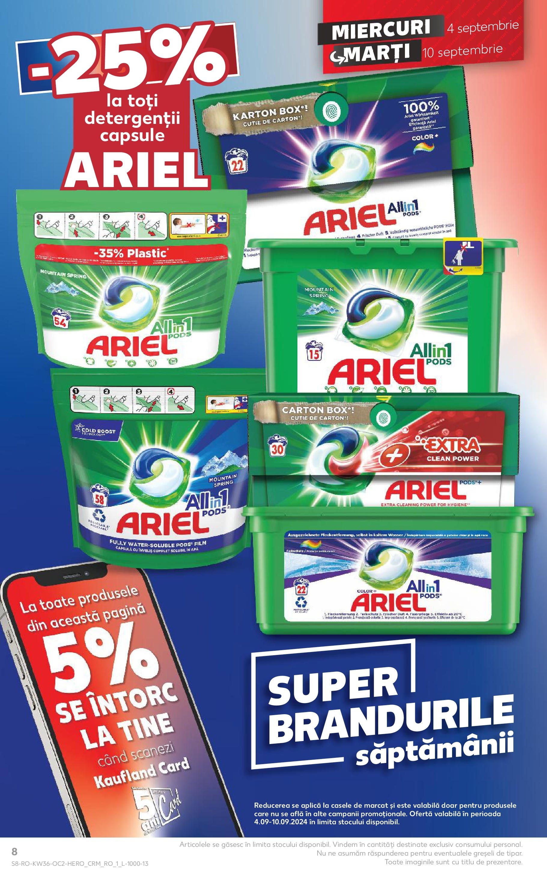 Catalog Kaufland 4 - 10 Septembrie 2024 | Pagina 8