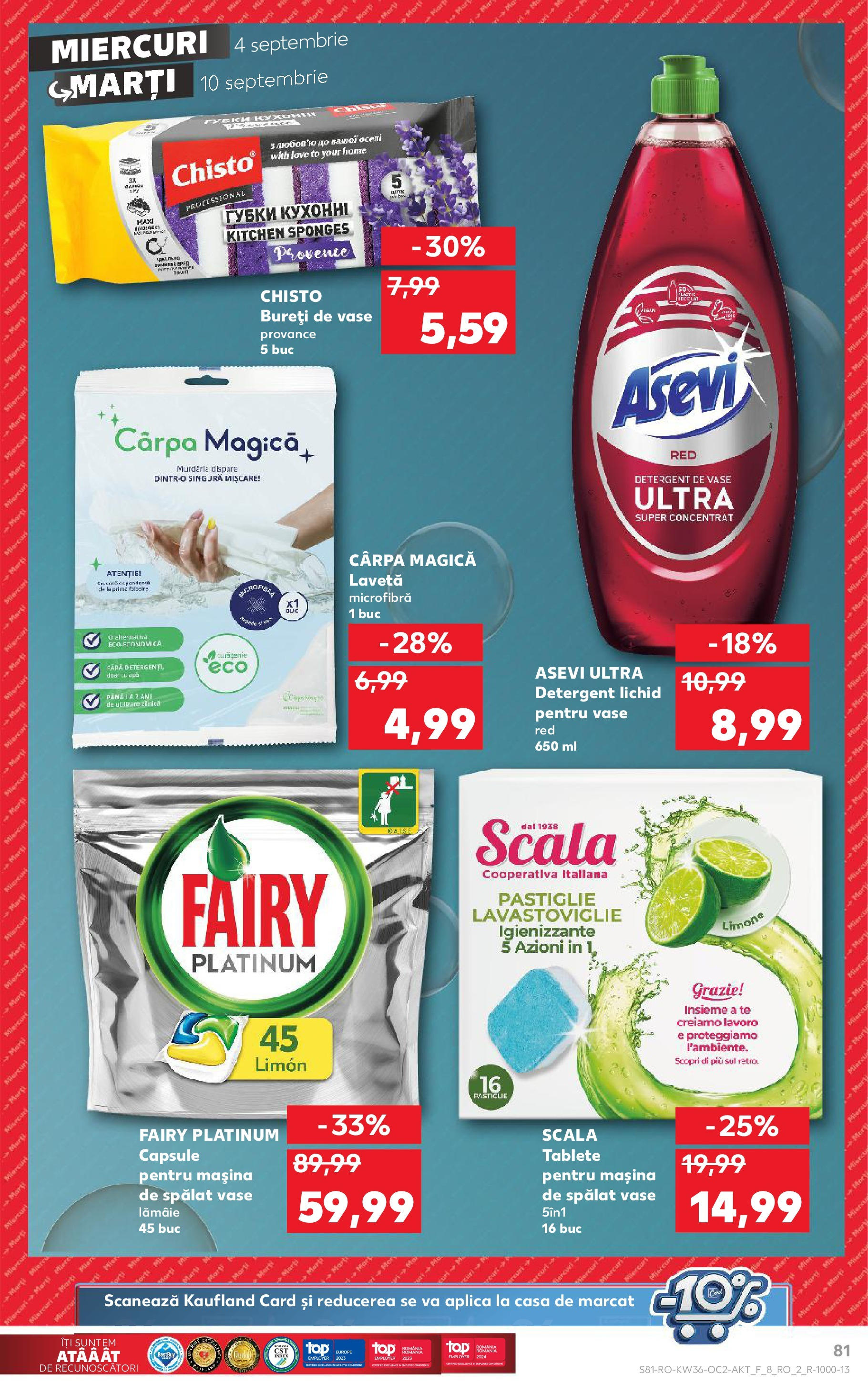 Catalog Kaufland 4 - 10 Septembrie 2024 | Pagina 81