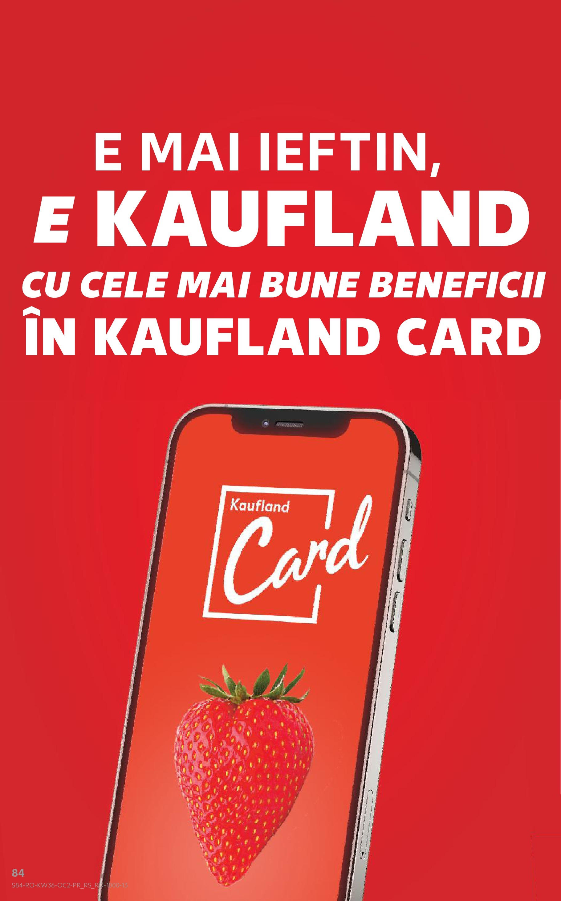 Catalog Kaufland 4 - 10 Septembrie 2024 | Pagina 84