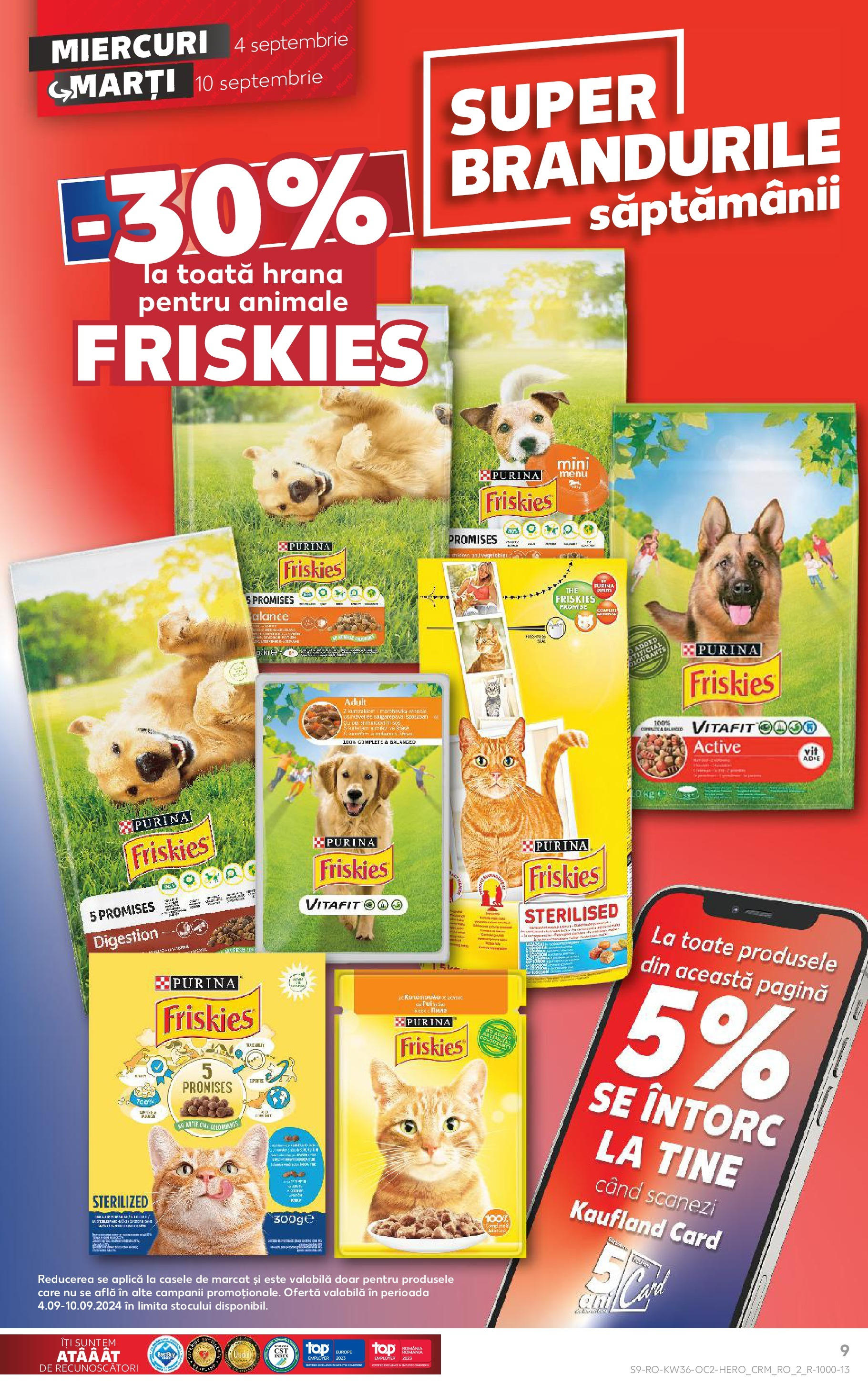 Catalog Kaufland 4 - 10 Septembrie 2024 | Pagina 9