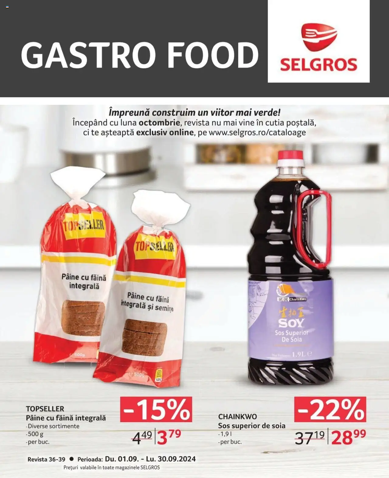 Catalog Selgros 1 - 30 Septembrie 2024 | Pagina 1