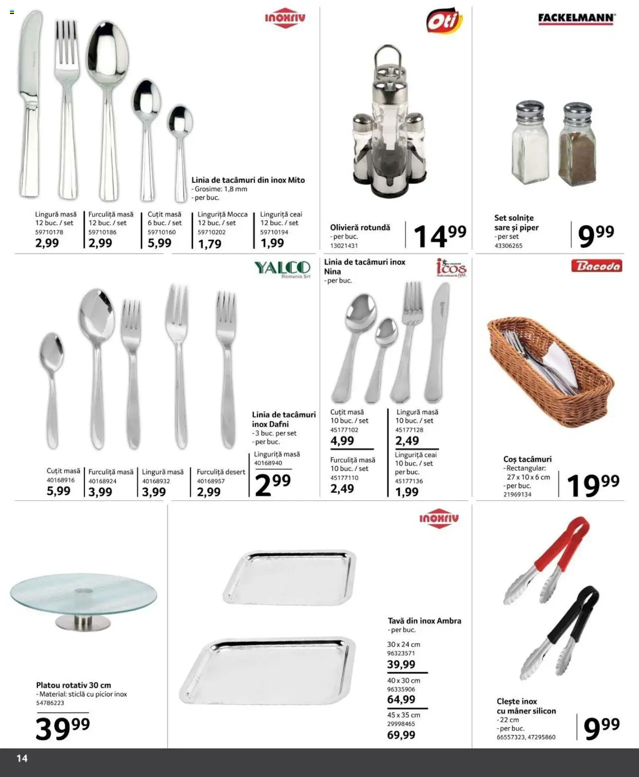 Catalog Selgros 1 Septembrie - 17 Octombrie 2024 | Pagina 14